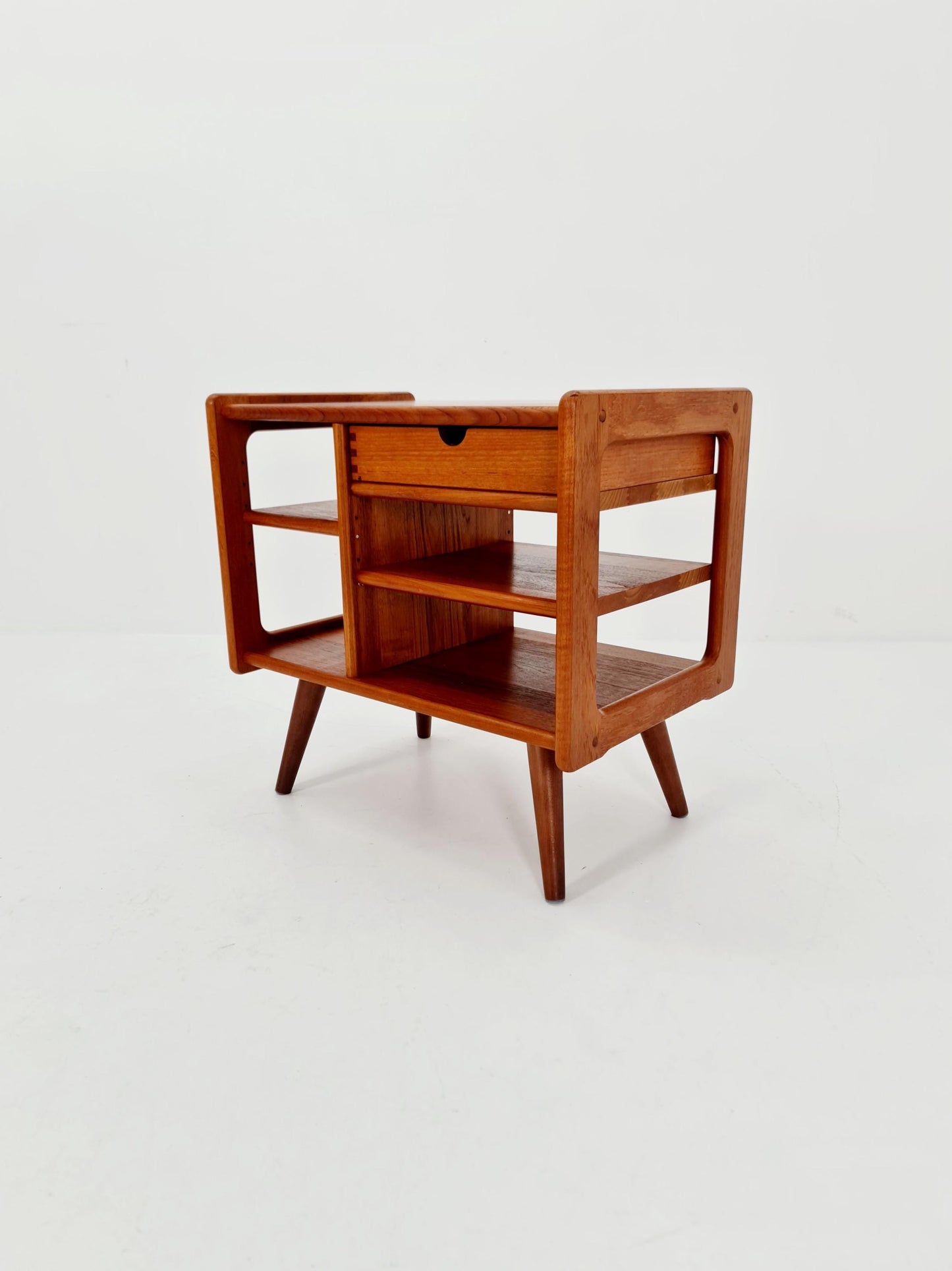 Midcentury Danish teak vintage Side table/ Bedside table/ Night stand, 1960s