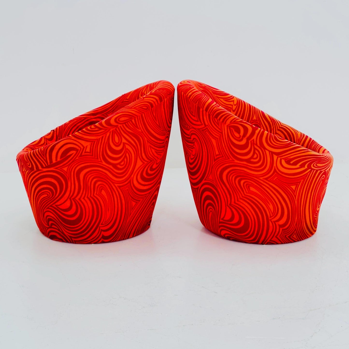 Set of 2 Space age mushroom lounge chairs by Tamburin Germany 1970s