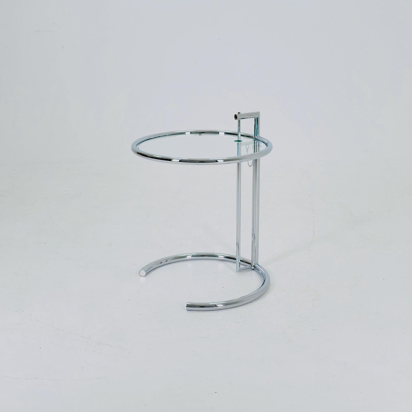 Mid century Vintage style of the Adjustable Table E 1027 by Eileen Gray Italy 1990s