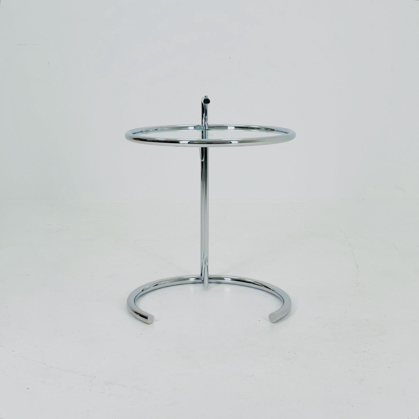 Mid century Vintage style of the Adjustable Table E 1027 by Eileen Gray Italy 1990s