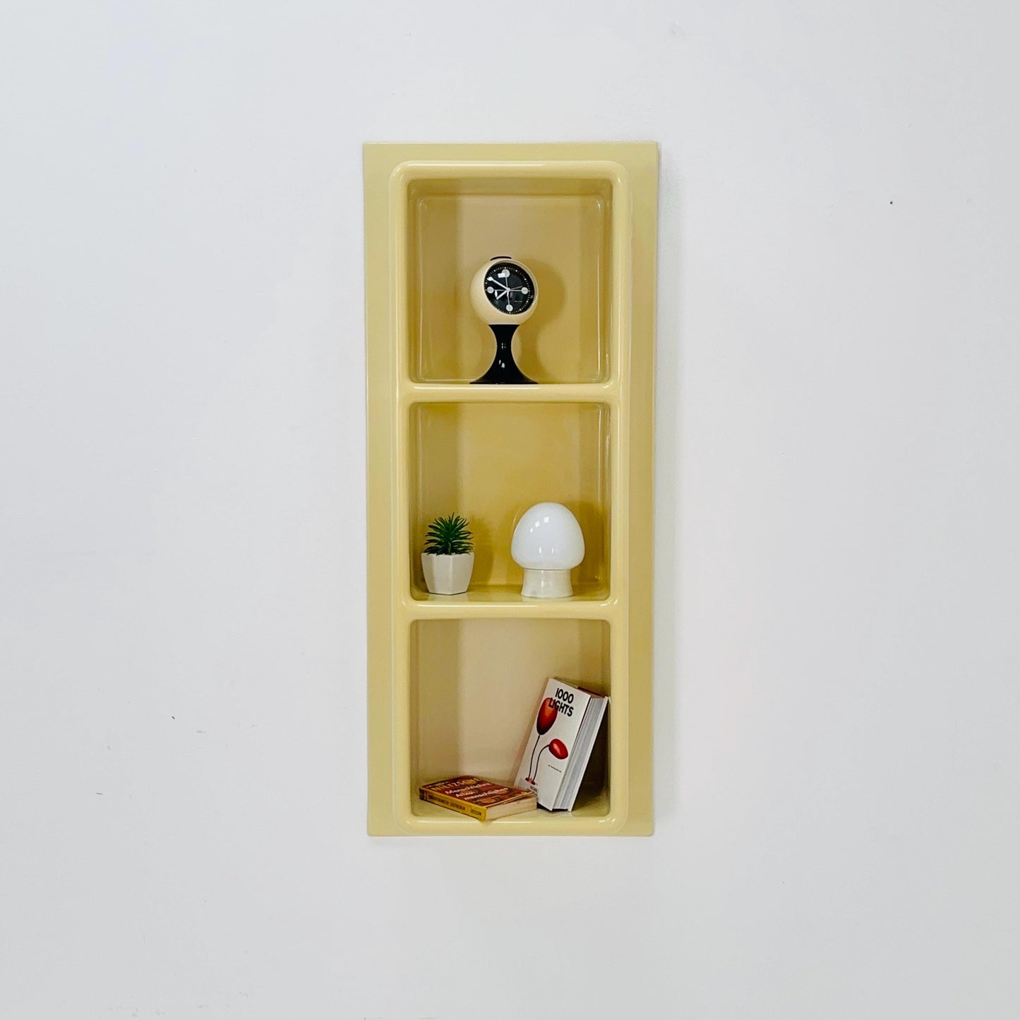 Mid century wall shelf by Giorgio De Ferrari style Elco, 1970s Italy