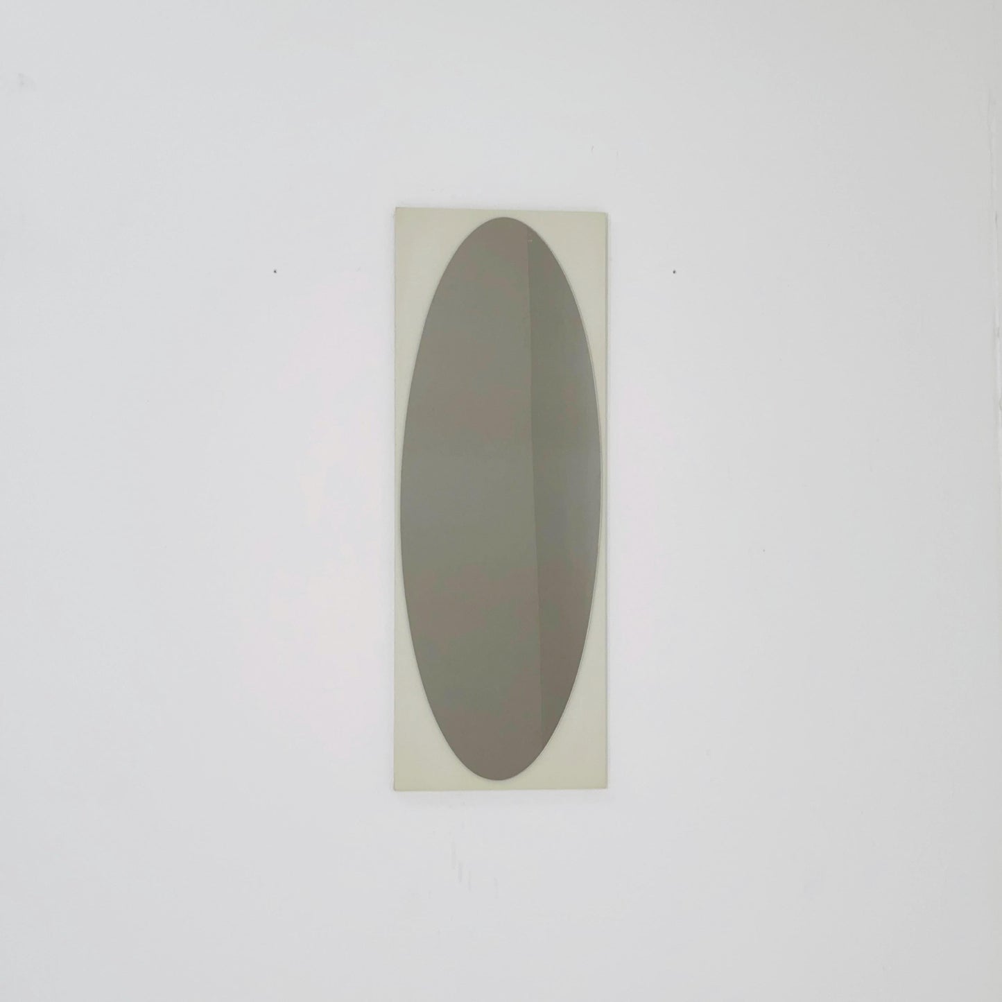 Space Age Large Italian Red Wall Mirror 1970s
