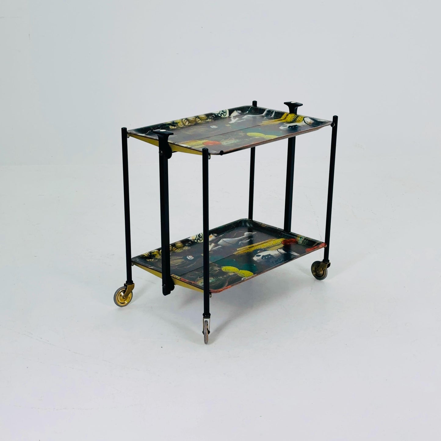 Mid century Gerlinol serving trolley - Bar cart by Bremshey & Co. 1960s Germany