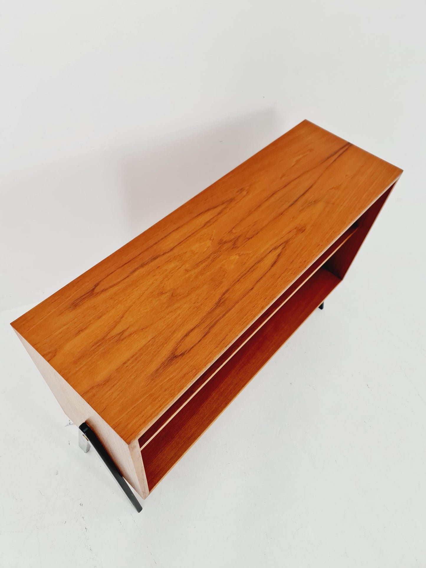 Vintage teak danish book case, 1960s