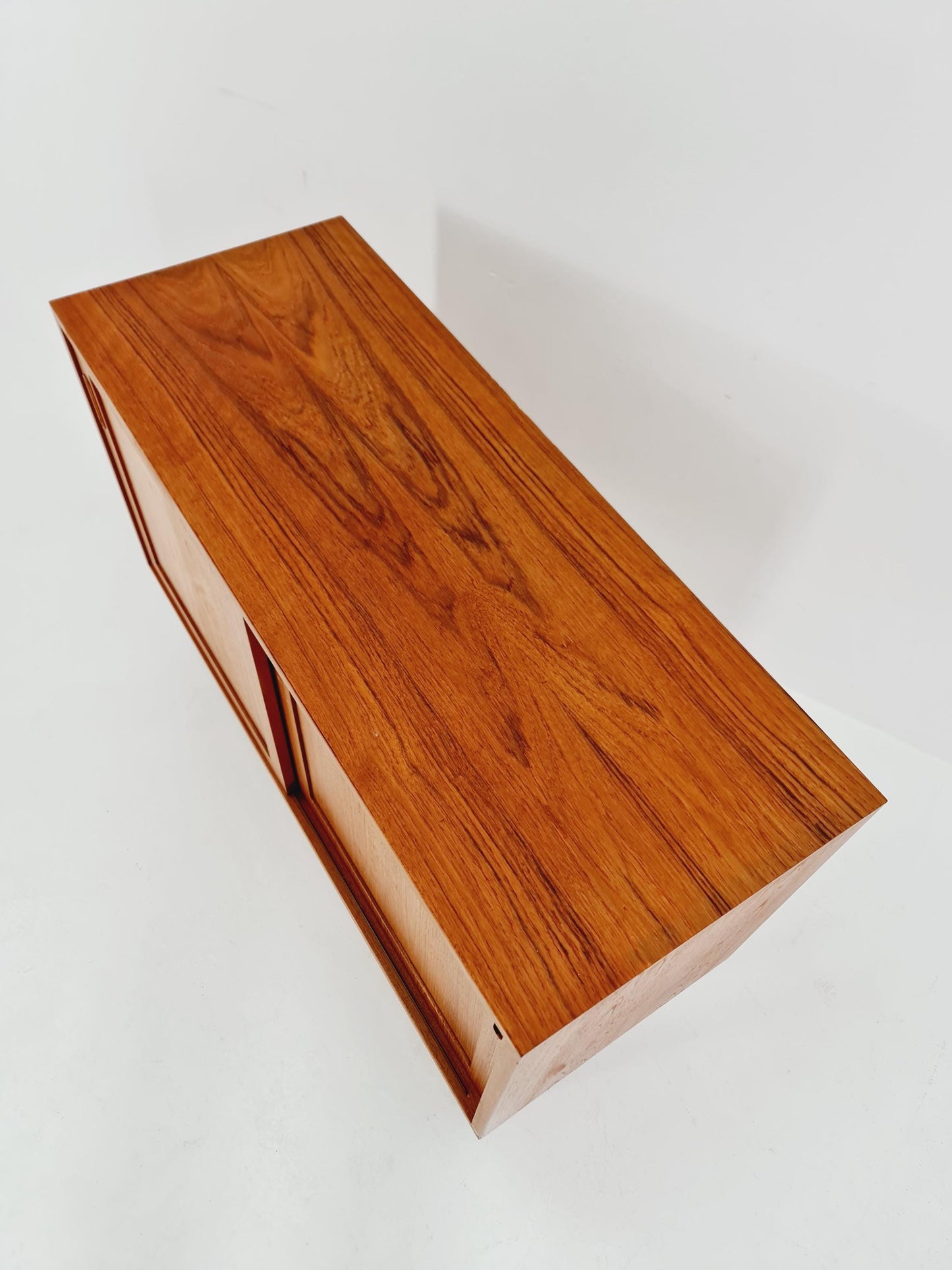 Mid-century Danish vintage Teak hallway cabinet, sideboard, By Hundevad 1960s