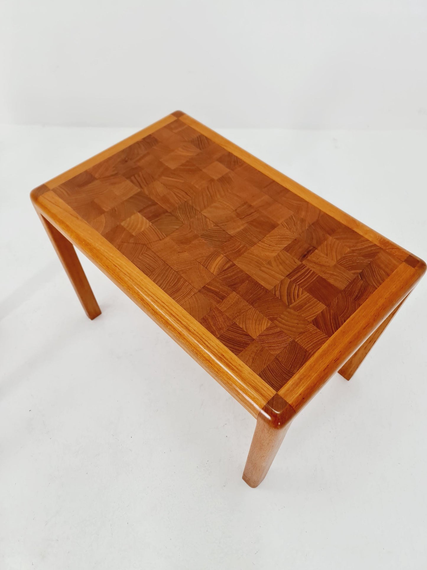 Midcentury Danish Solid teak Nesting Tables by Rold Middelboe , 1960s