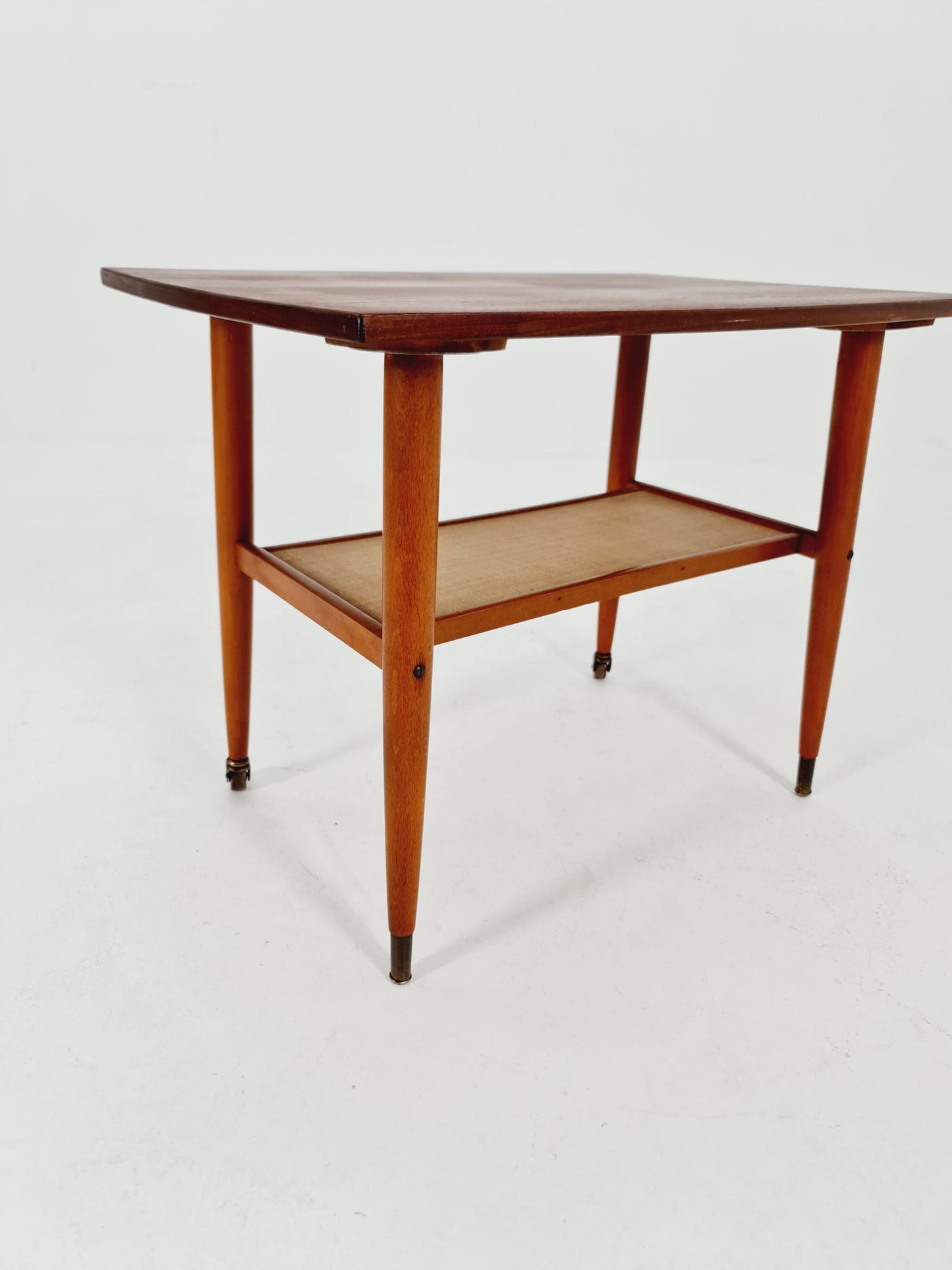 Swedish Mid century teak nightstands, side tables by Albert’s Möbelfabrik, 1960s