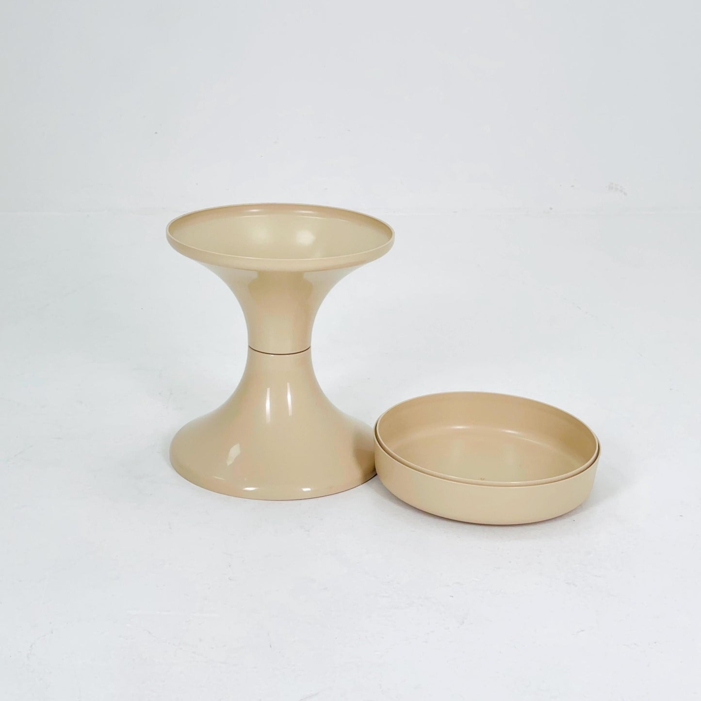 Emsa west Germany spaceage retro stool 1980s