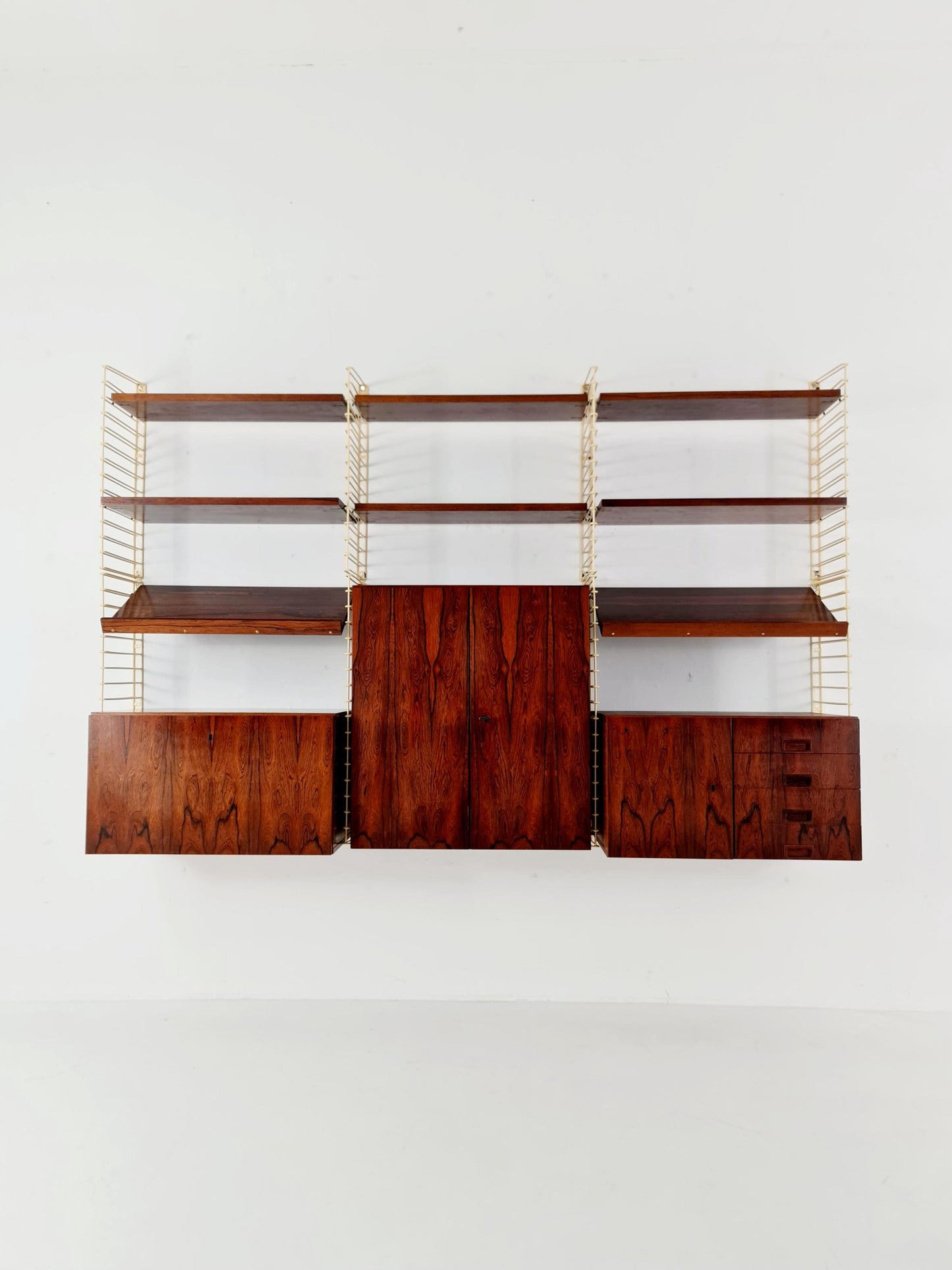 German shelf-system by Mustring West Germany Rosewood , 1950s