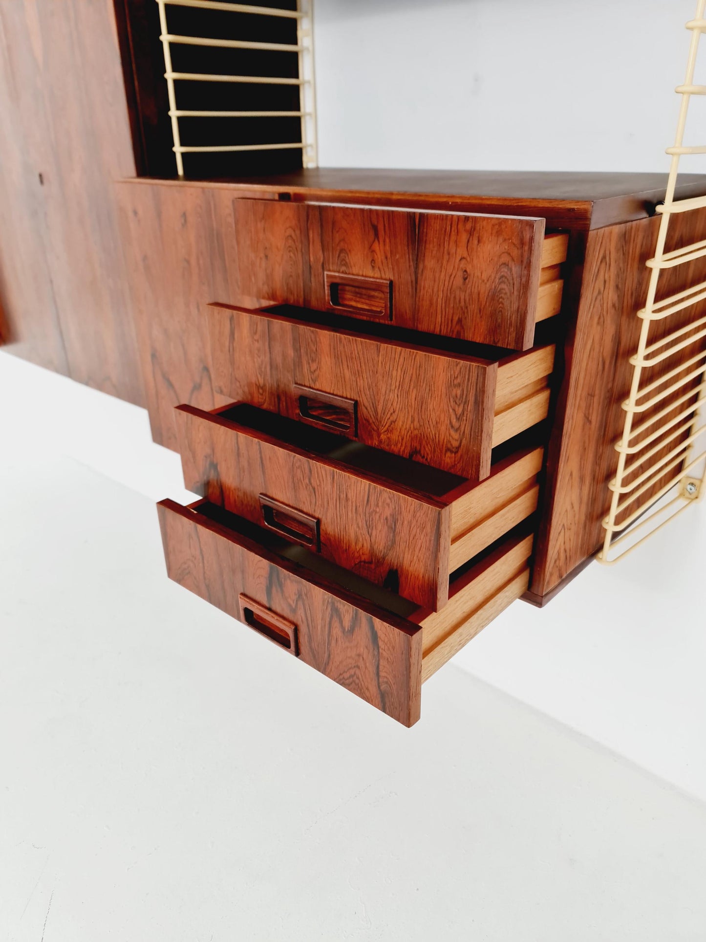 German shelf-system by Mustring West Germany Rosewood , 1950s