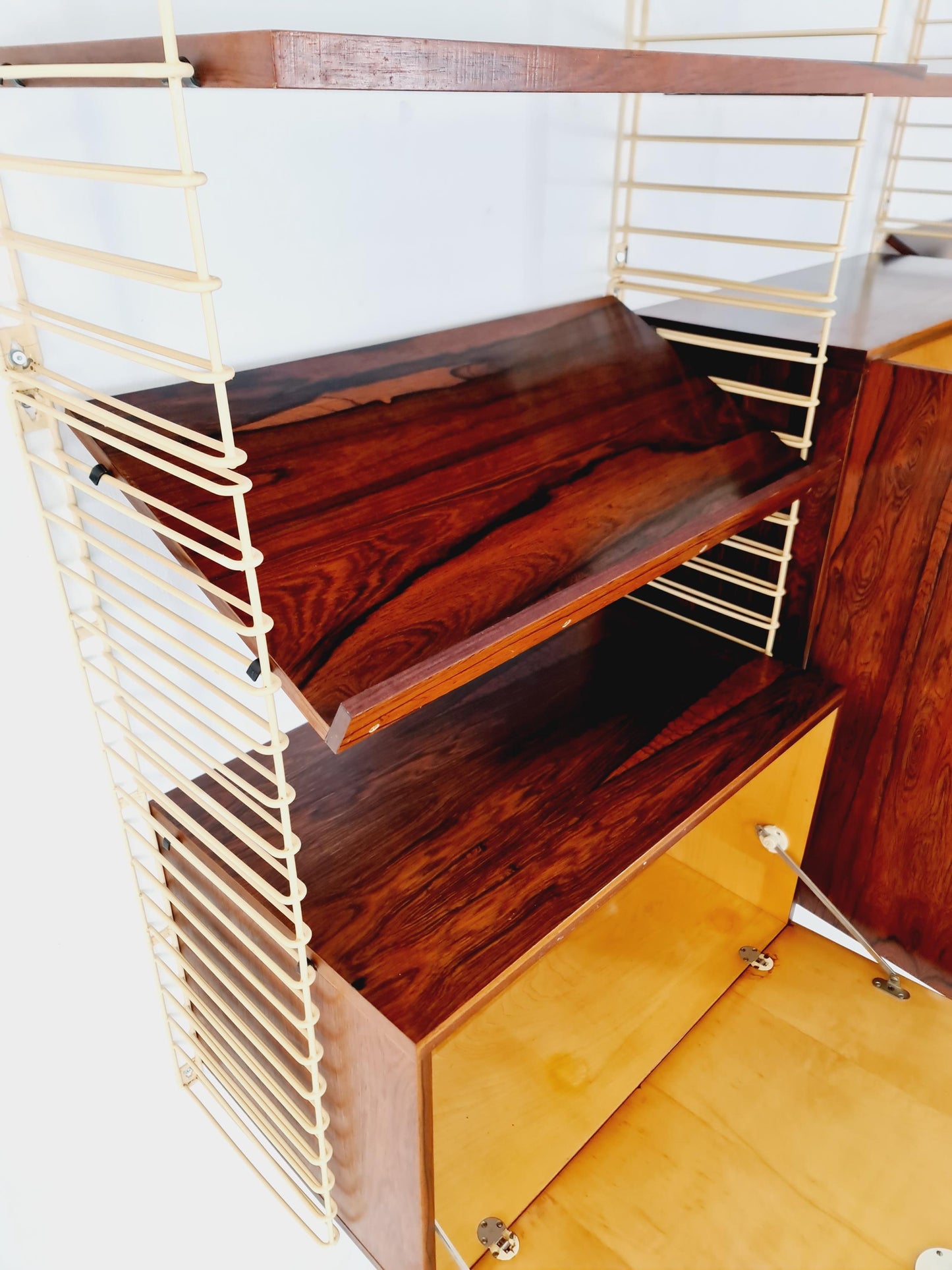 German shelf-system by Mustring West Germany Rosewood , 1950s