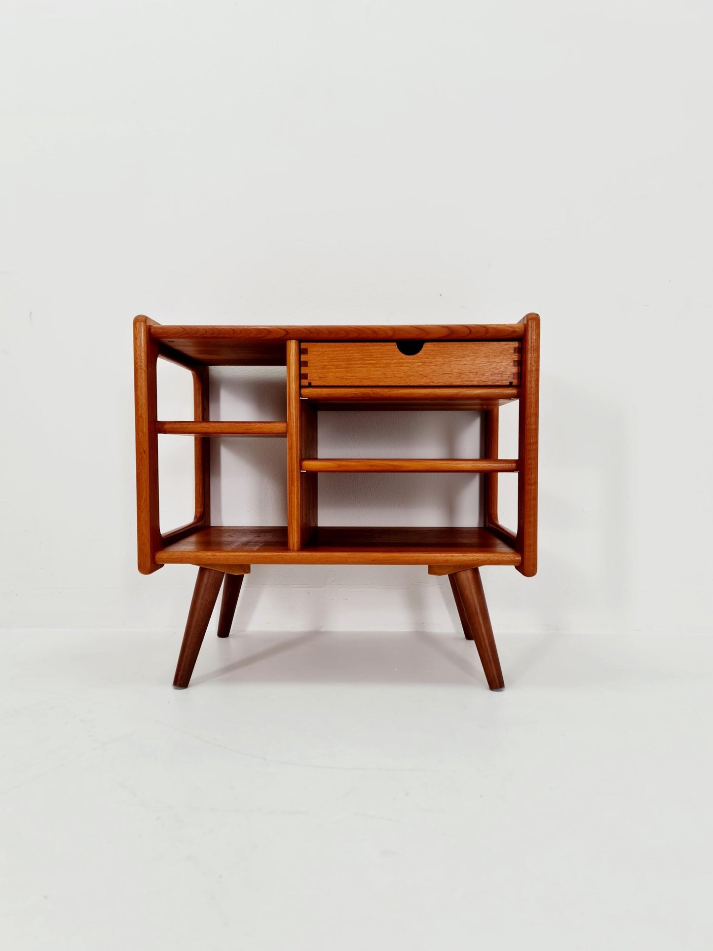 Midcentury Danish teak vintage Side table/ Bedside table/ Night stand, 1960s