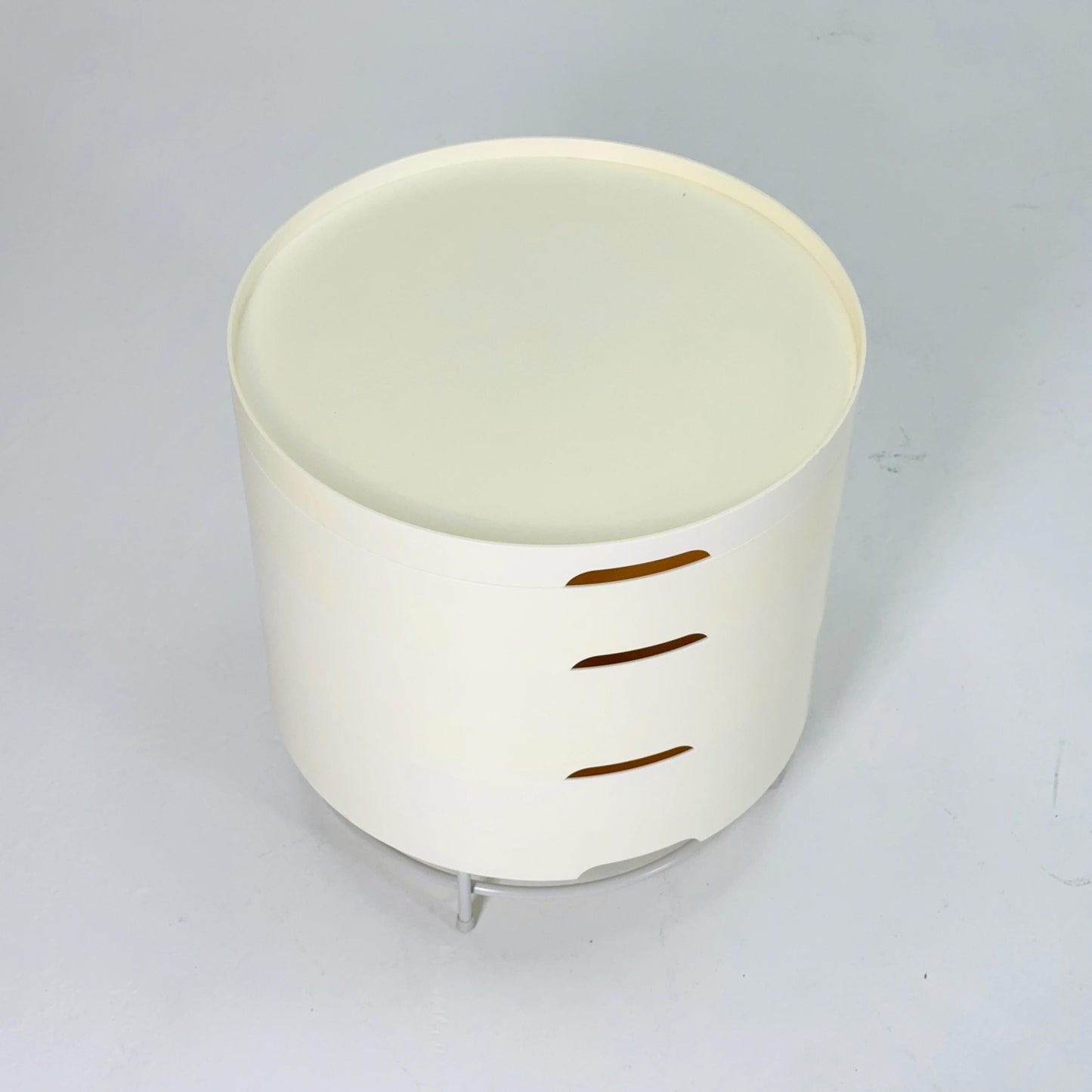 IKEA Modern storage white side tables PS modell by T. Richards, C. Brill en A. Williams Ikea Sweden