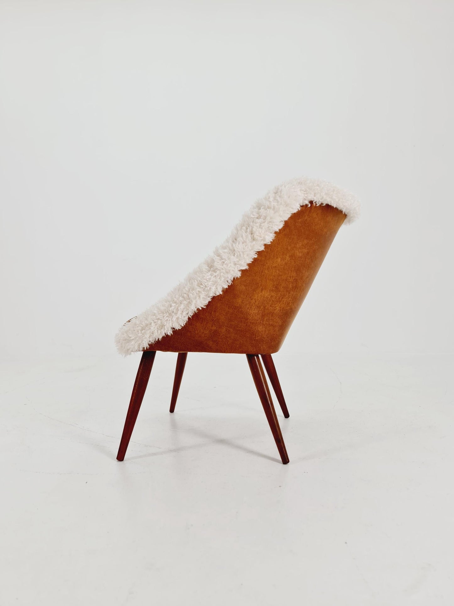 Rare Midcentury German Cocktail Chair Rockabilly ,1950s