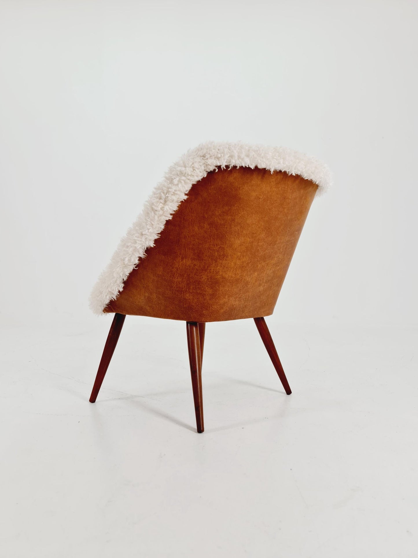 Rare Midcentury German Cocktail Chair Rockabilly ,1950s