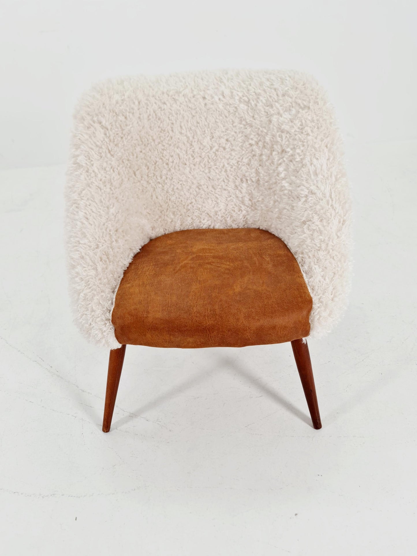 Rare Midcentury German Cocktail Chair Rockabilly ,1950s