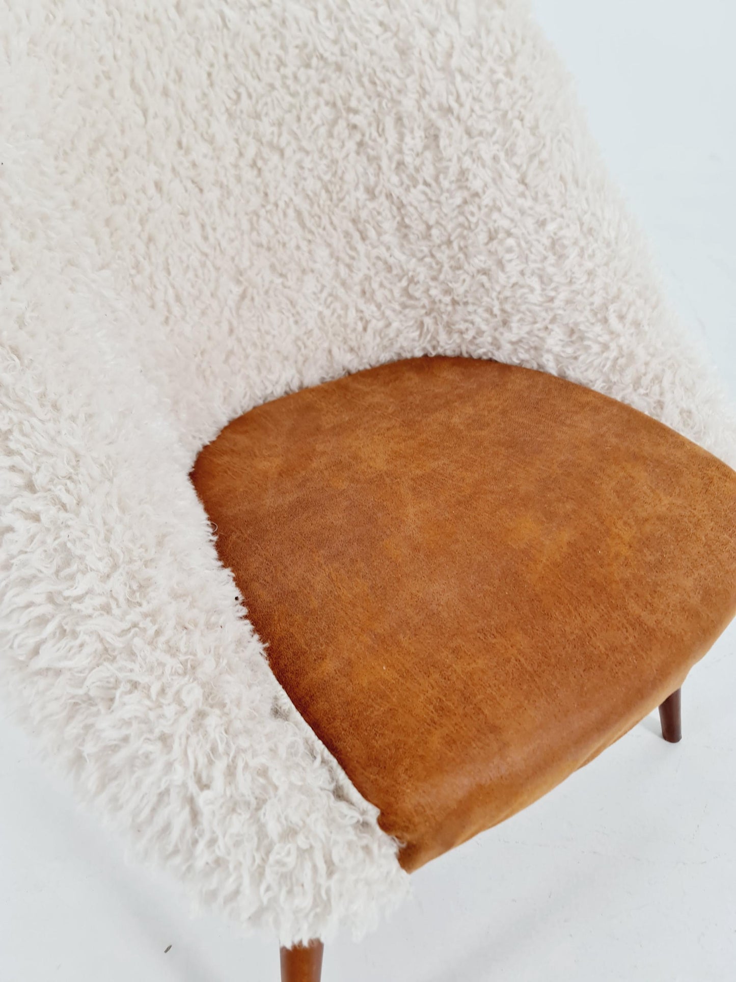 Rare Midcentury German Cocktail Chair Rockabilly ,1950s