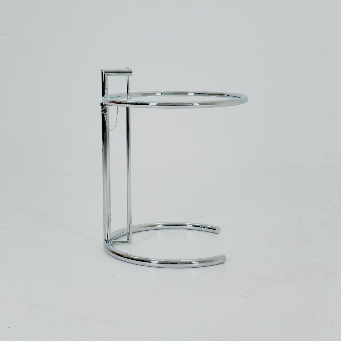Mid century Vintage style of the Adjustable Table E 1027 by Eileen Gray Italy 1990s