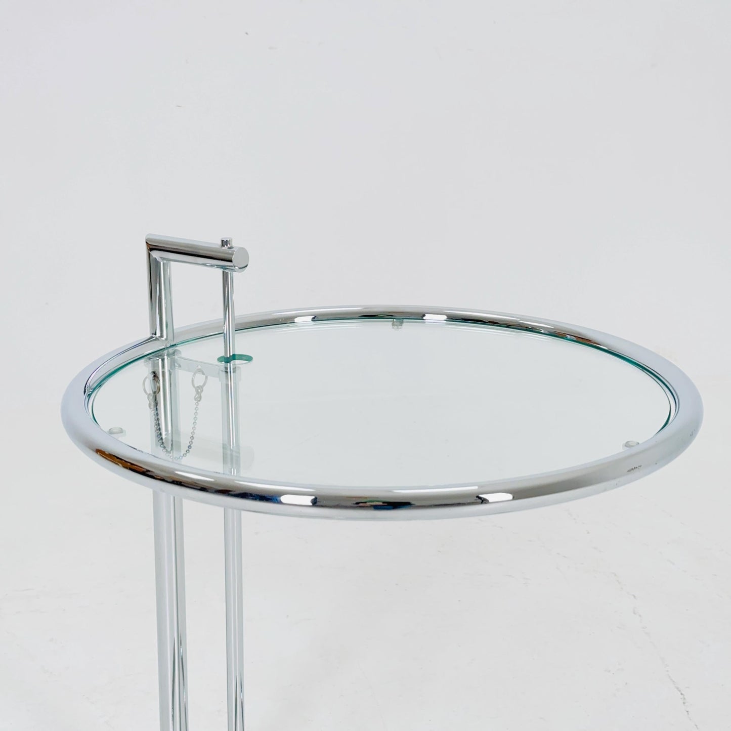 Mid century Vintage style of the Adjustable Table E 1027 by Eileen Gray Italy 1990s