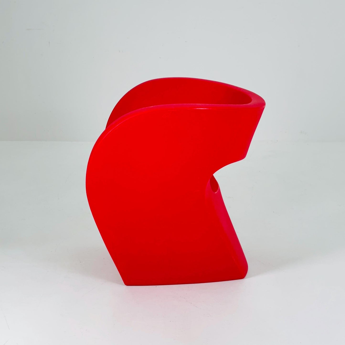 Lounge Ron Arad Little Albert red Chair by Moroso Italy 2000s