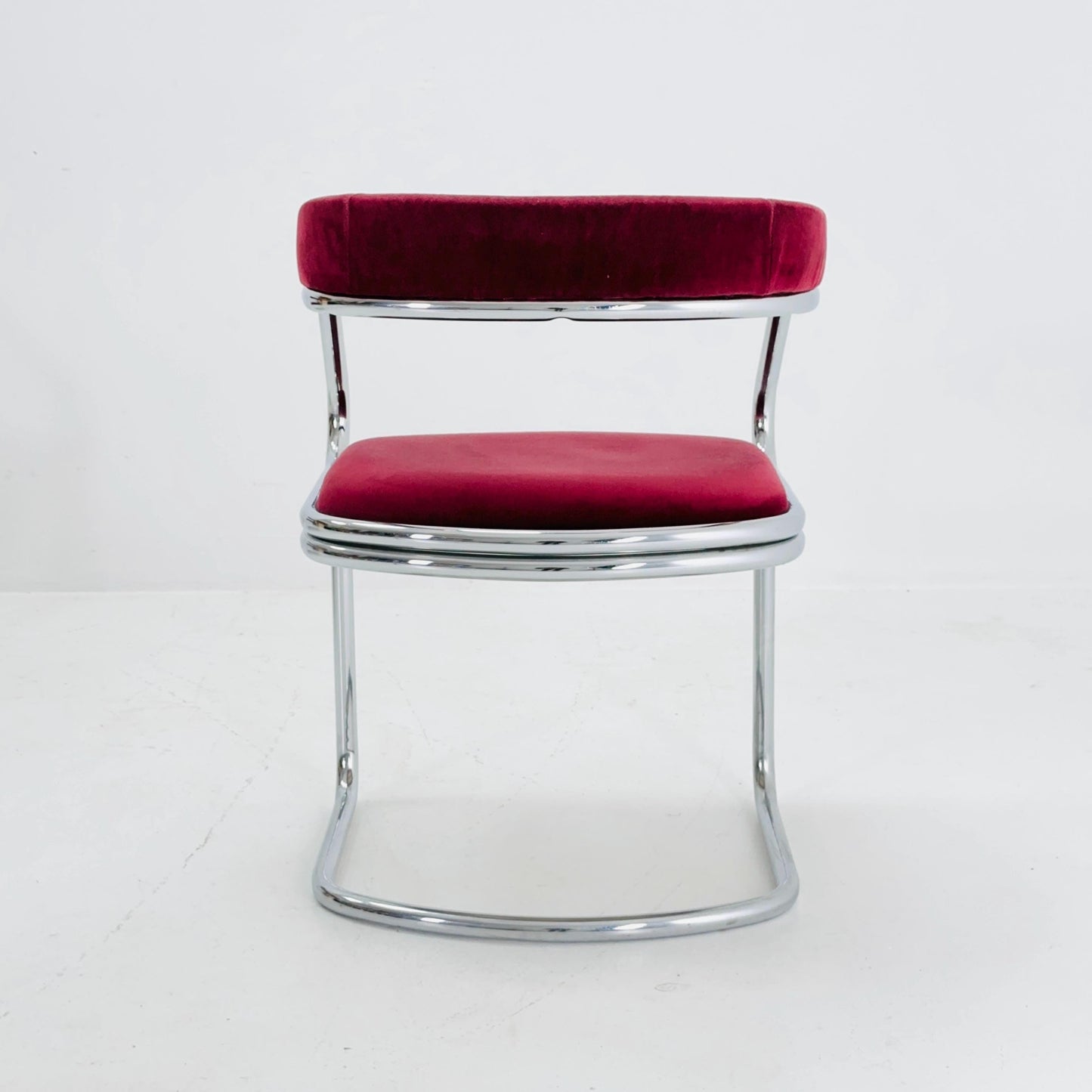 1 of 8 Mid Century Dining table armchairs by Giotto Stoppino, Italy, 1970s