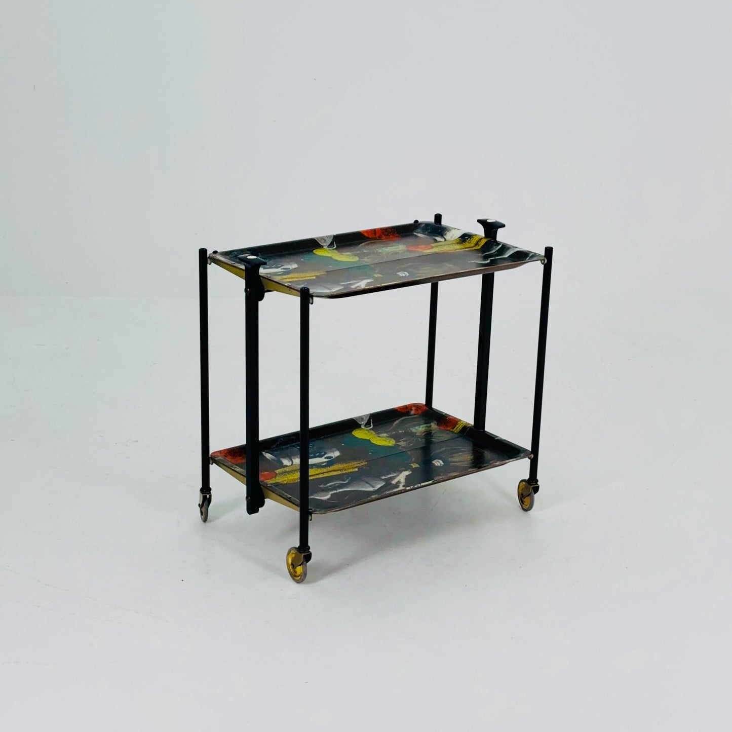 Mid century Gerlinol serving trolley - Bar cart by Bremshey & Co. 1960s Germany