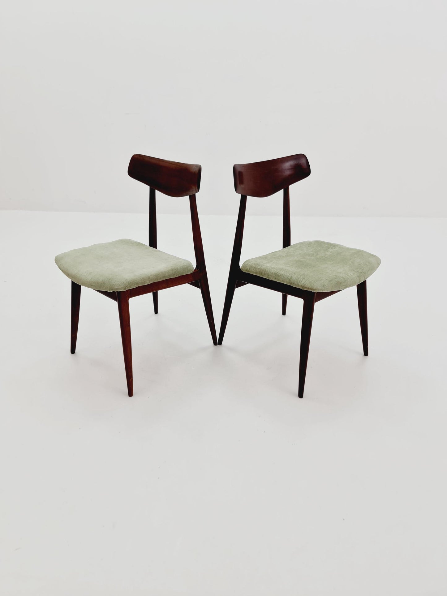 Danish teak dining chairs By Habeo , 1960s, set of 2