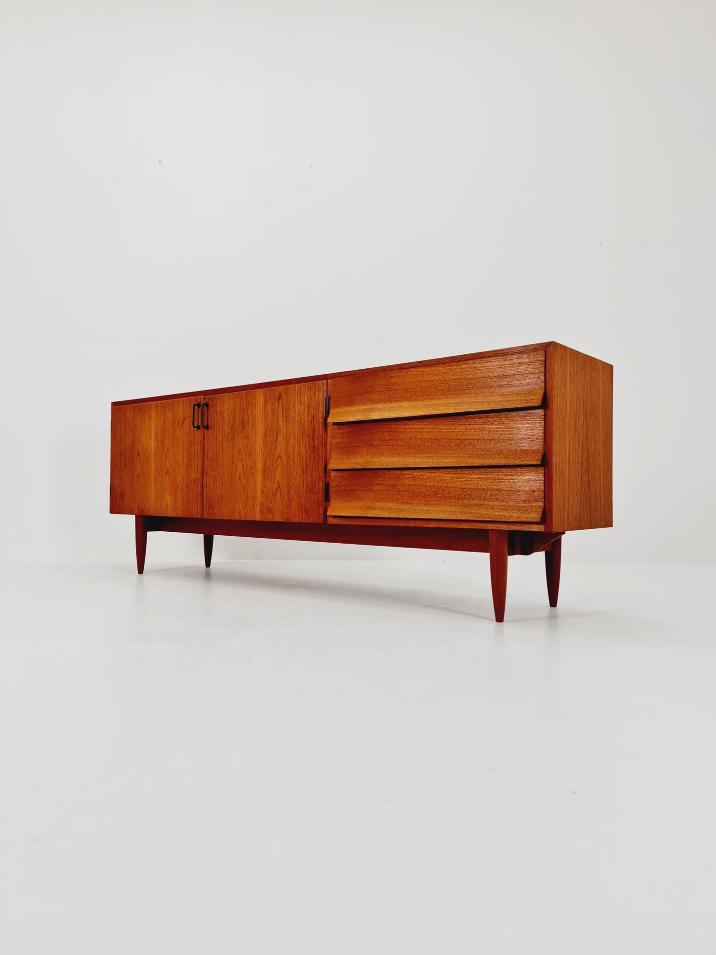 Mid Century Modern German Teak Sideboard , 1960s