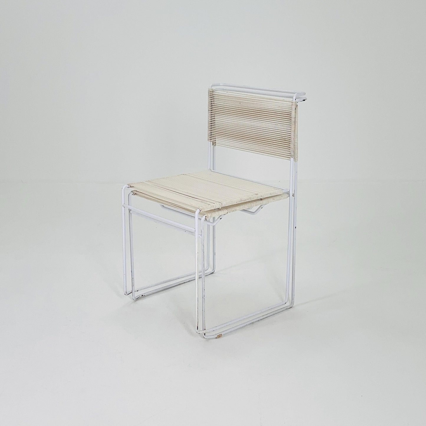 Set of 2 Giandomenico Belotti “Spaghetti” Chairs for Fly Line, Italy, 1970s