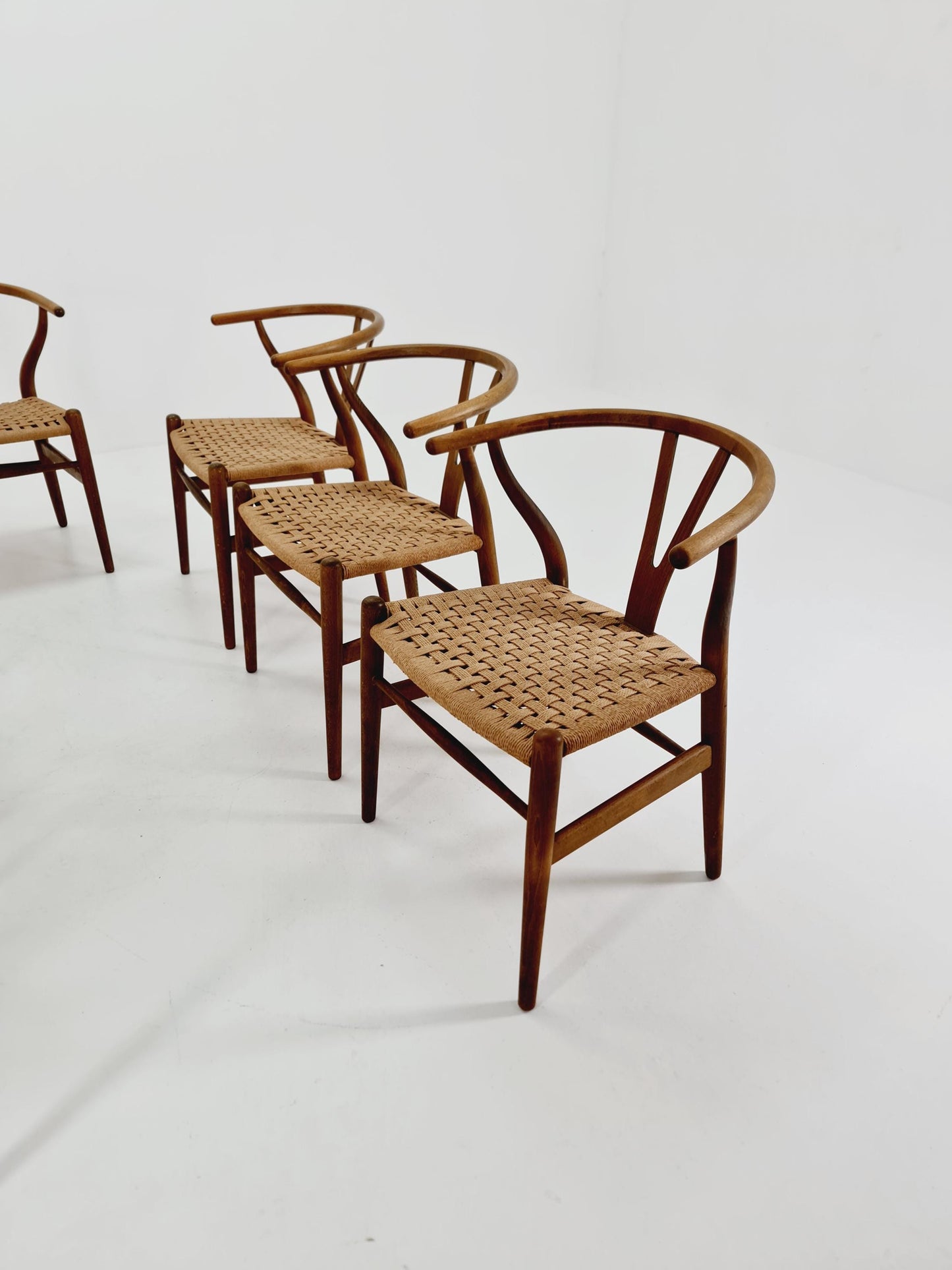 1 of 9 Mid Century Danish Teak Dining Chair By Arne Wahl Iversen For Glyngore, 1960s