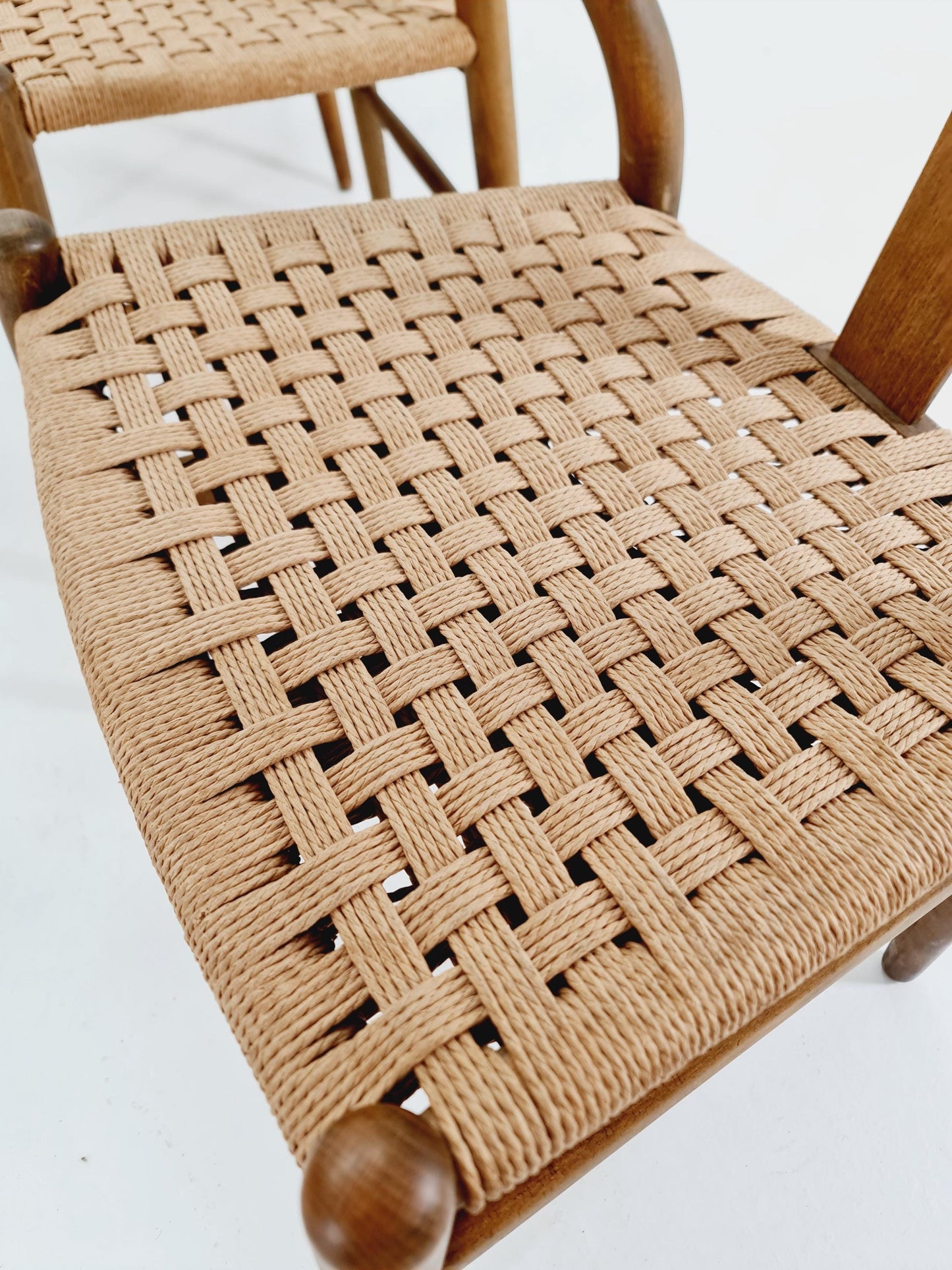 1 of 9 Mid Century Danish Teak Dining Chair By Arne Wahl Iversen For Glyngore, 1960s