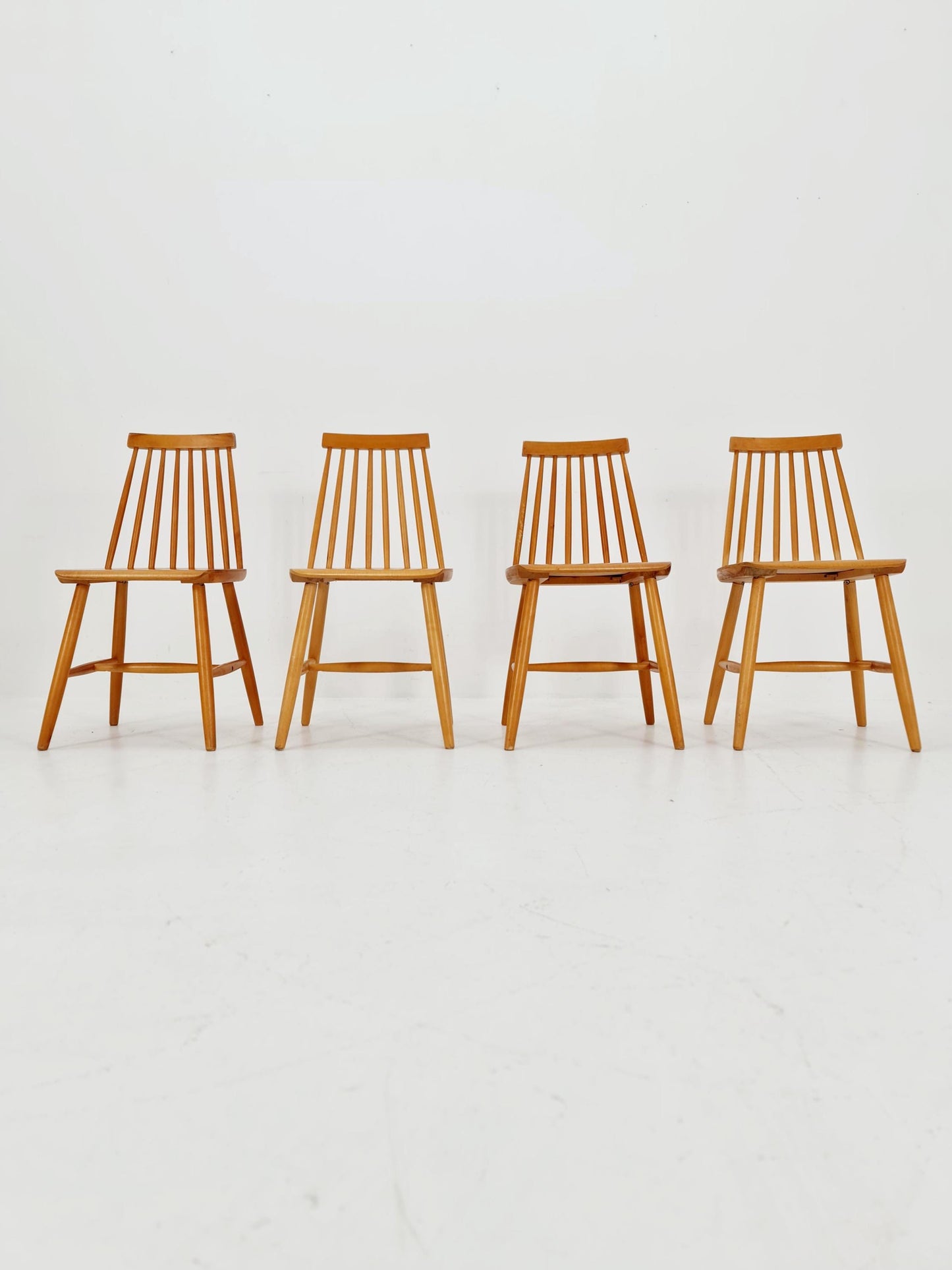 German dinning chair by Ilmari Tapiovaara style 1960s, set of 4