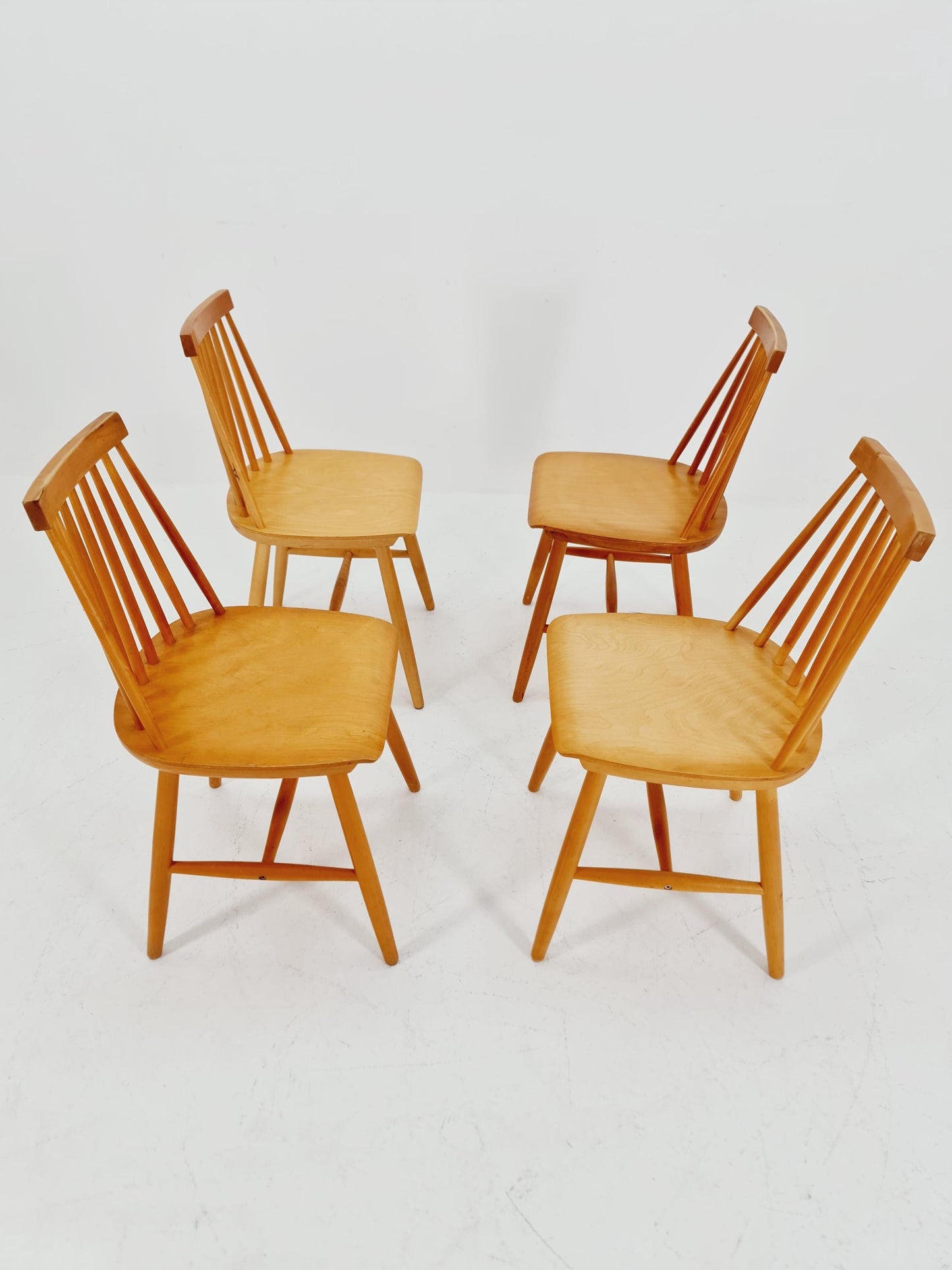 German dinning chair by Ilmari Tapiovaara style 1960s, set of 4