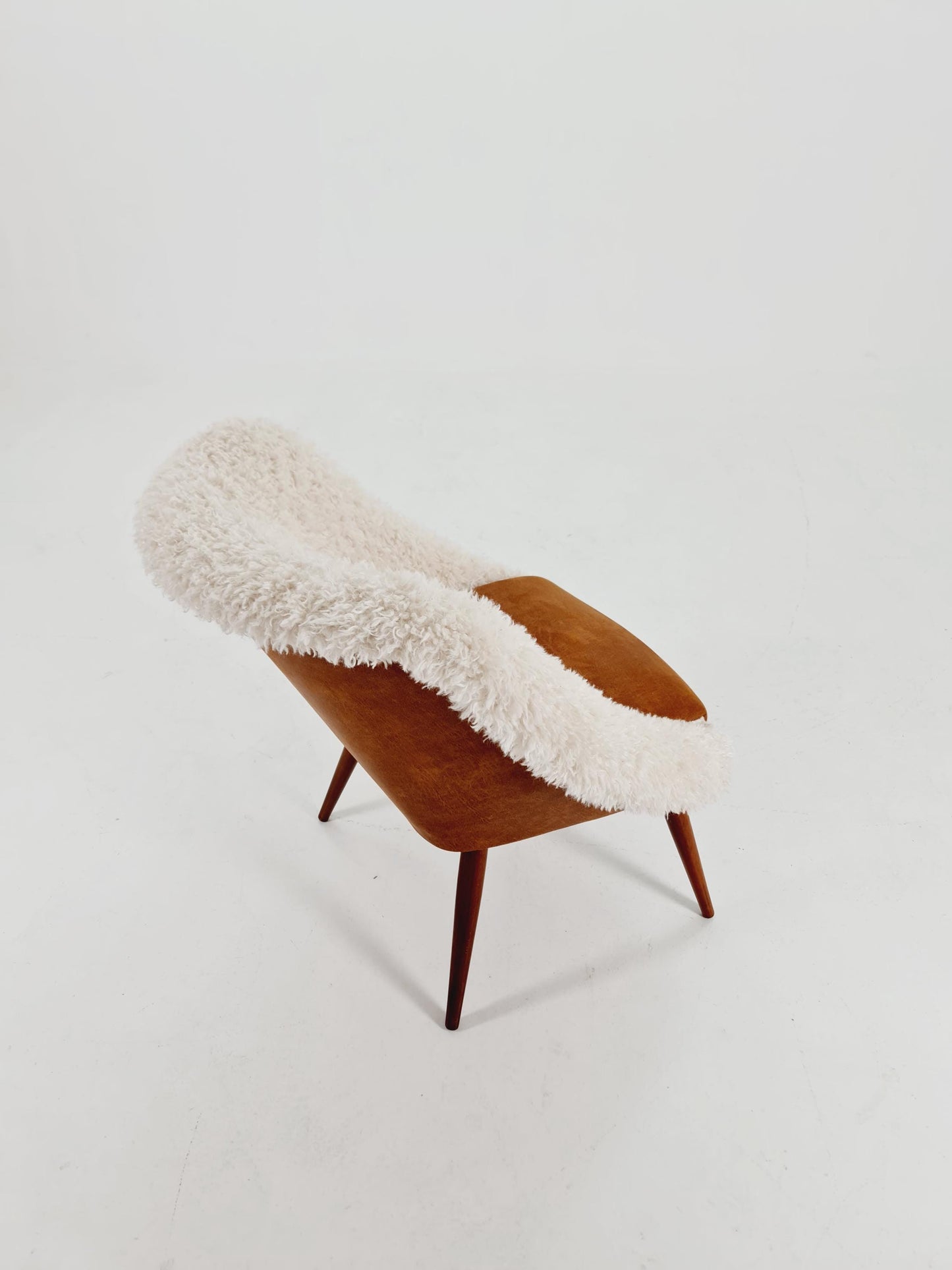 Rare Midcentury German Cocktail Chair Rockabilly ,1950s