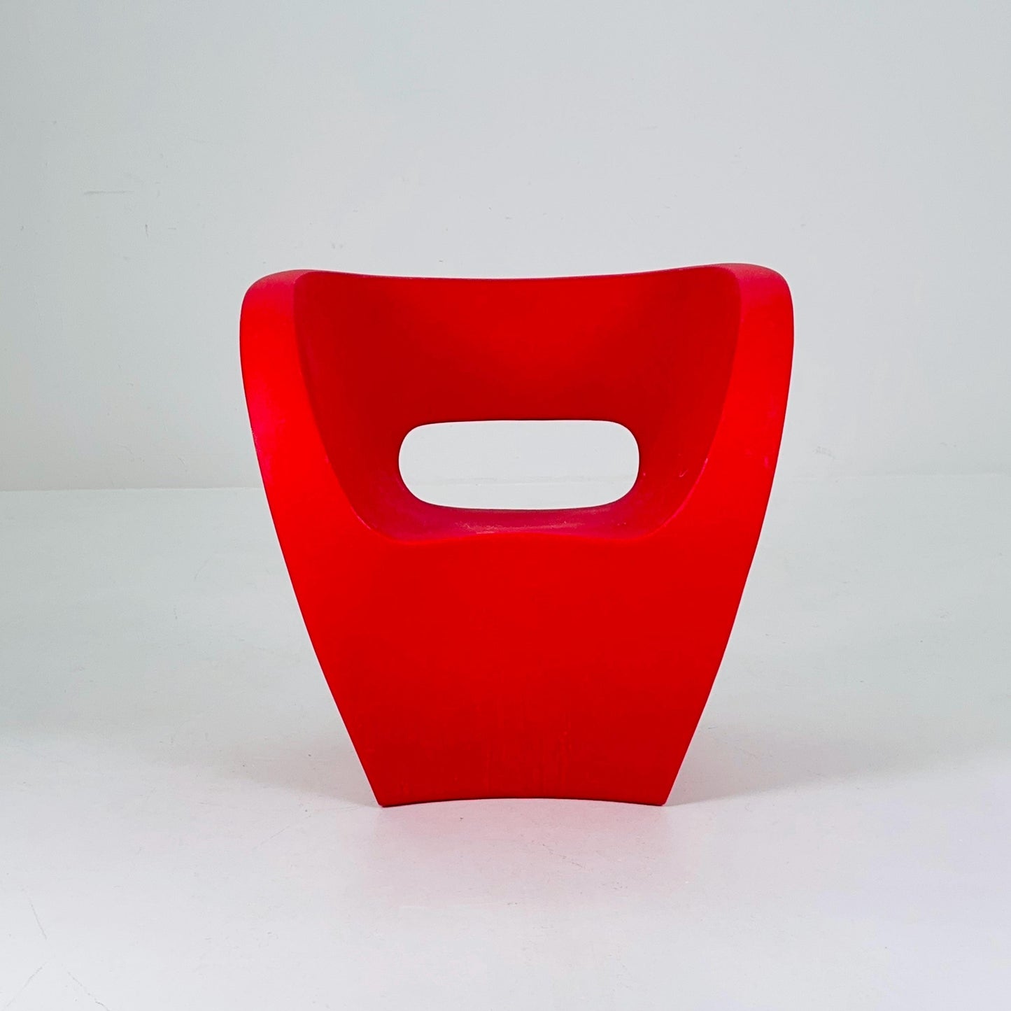 Lounge Ron Arad Little Albert red Chair by Moroso Italy 2000s