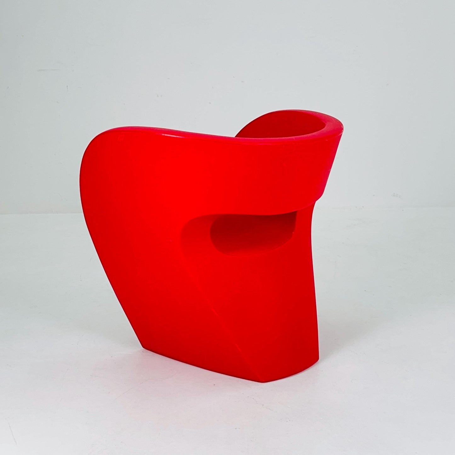 Lounge Ron Arad Little Albert red Chair by Moroso Italy 2000s