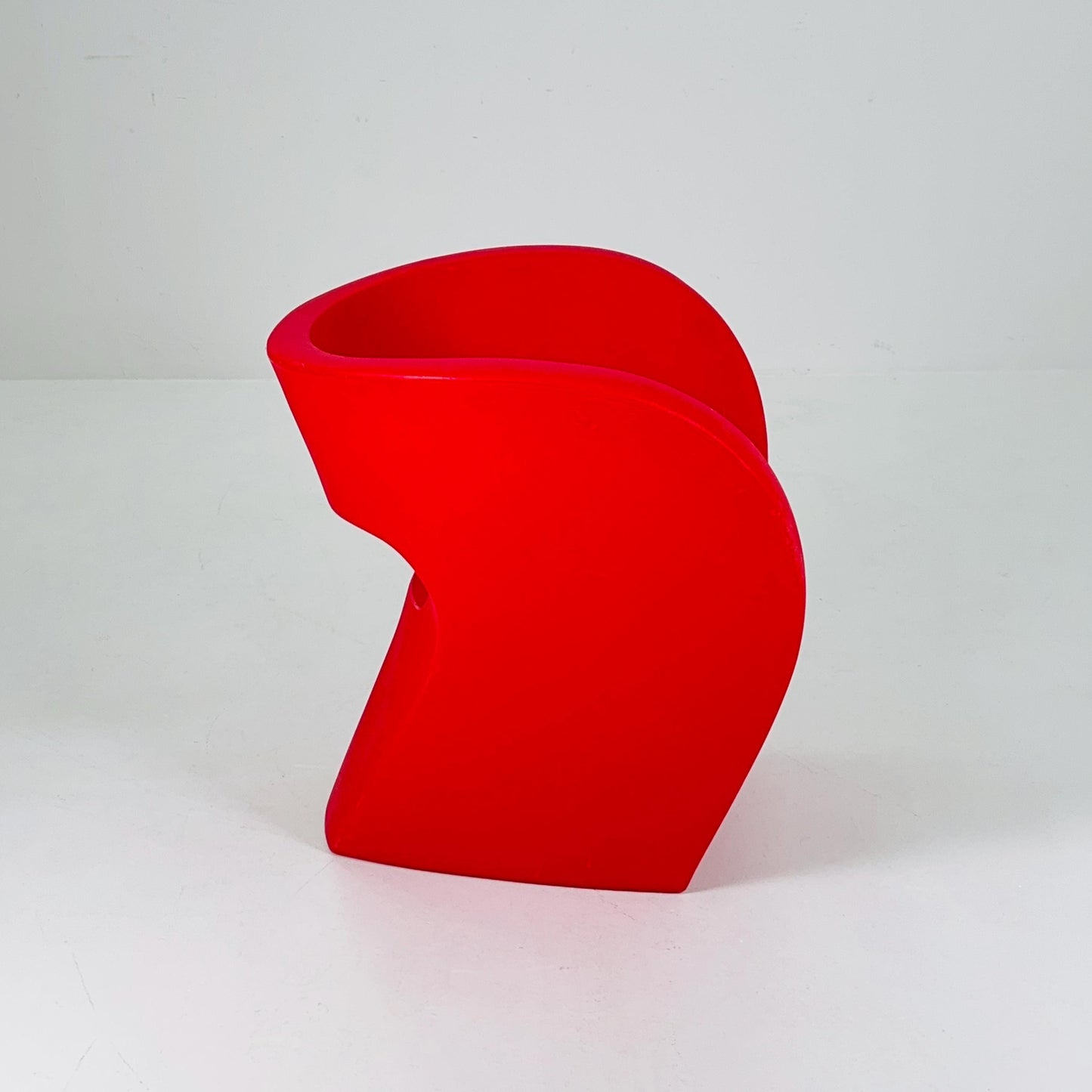 Lounge Ron Arad Little Albert red Chair by Moroso Italy 2000s