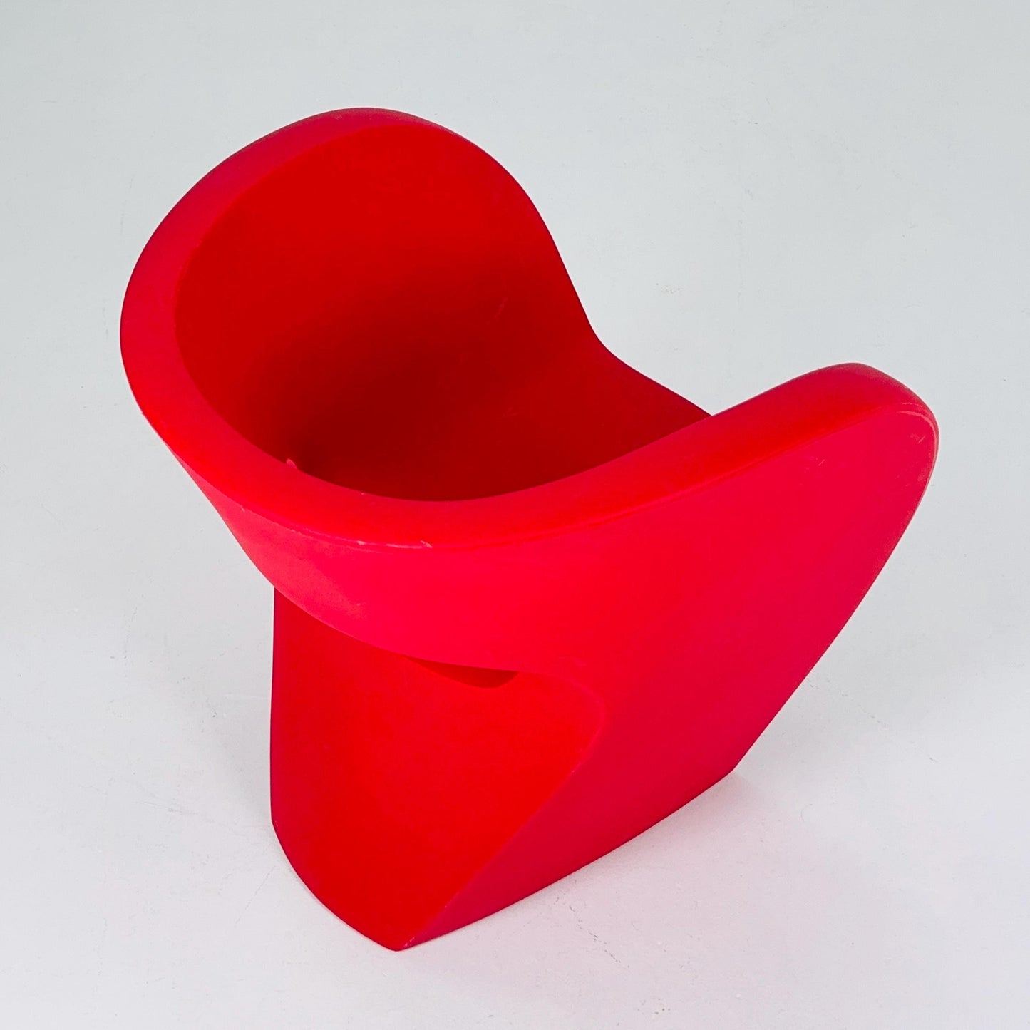Lounge Ron Arad Little Albert red Chair by Moroso Italy 2000s