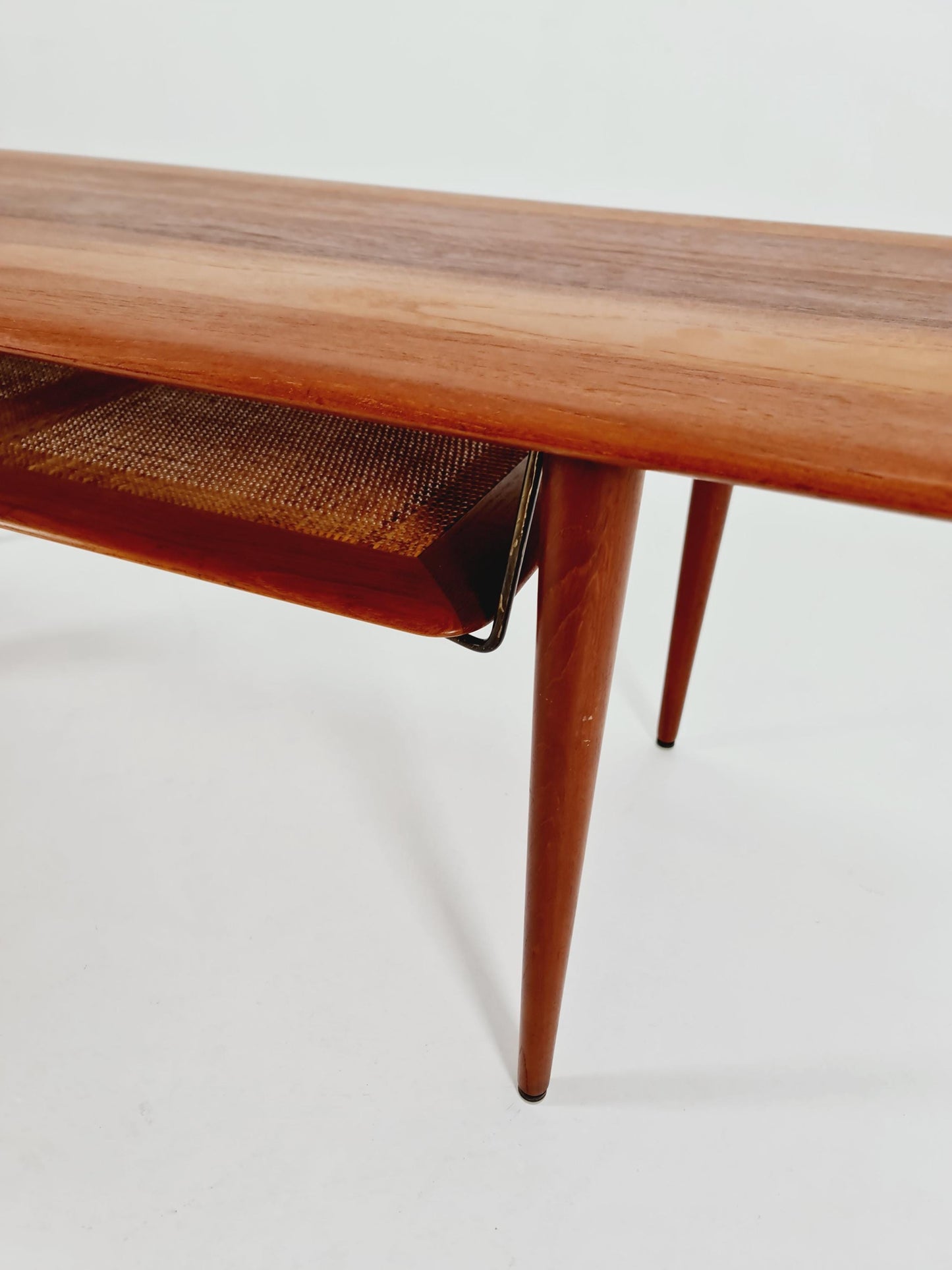 Danish Teak Coffee Table by Peter Hvidt &Orla Mølgaard for France and søn , 1960s