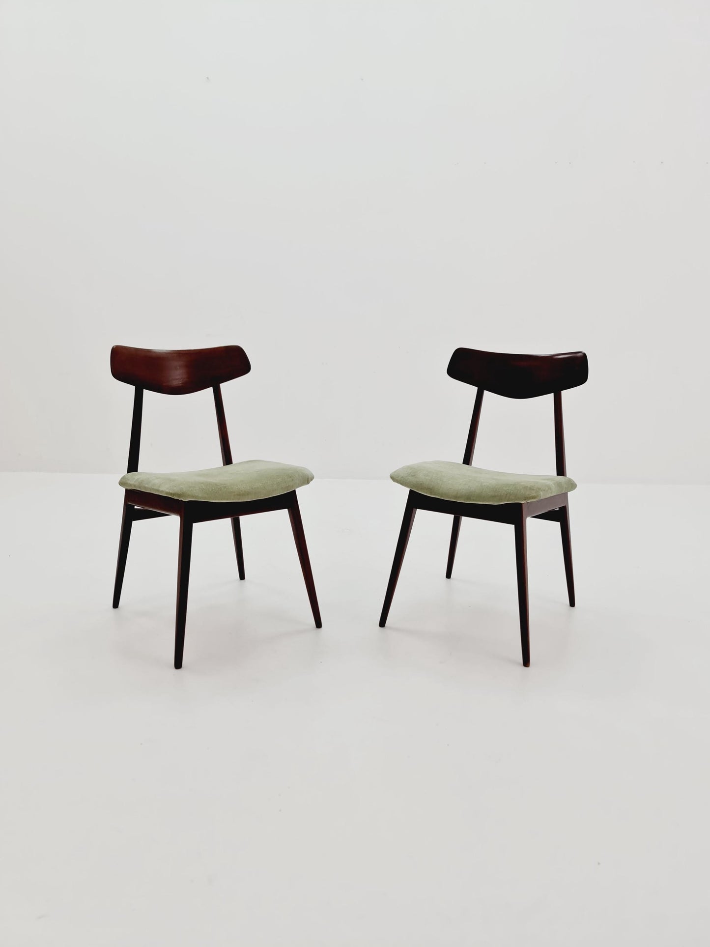 Danish teak dining chairs By Habeo , 1960s, set of 2