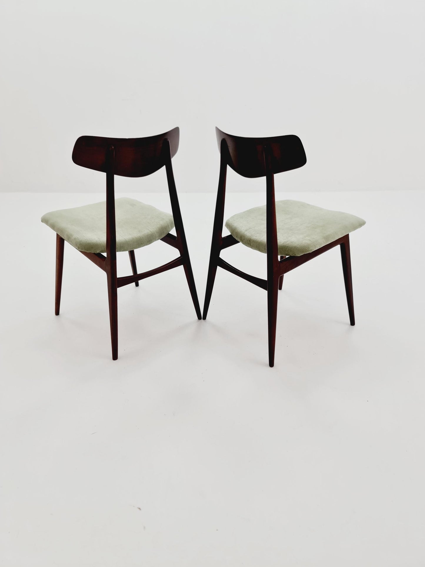 Danish teak dining chairs By Habeo , 1960s, set of 2