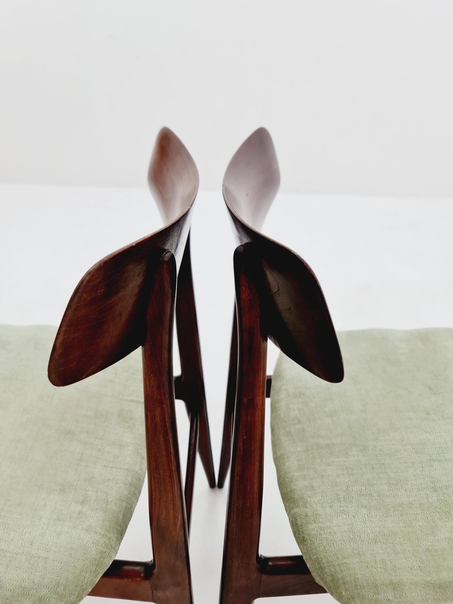 Danish teak dining chairs By Habeo , 1960s, set of 2