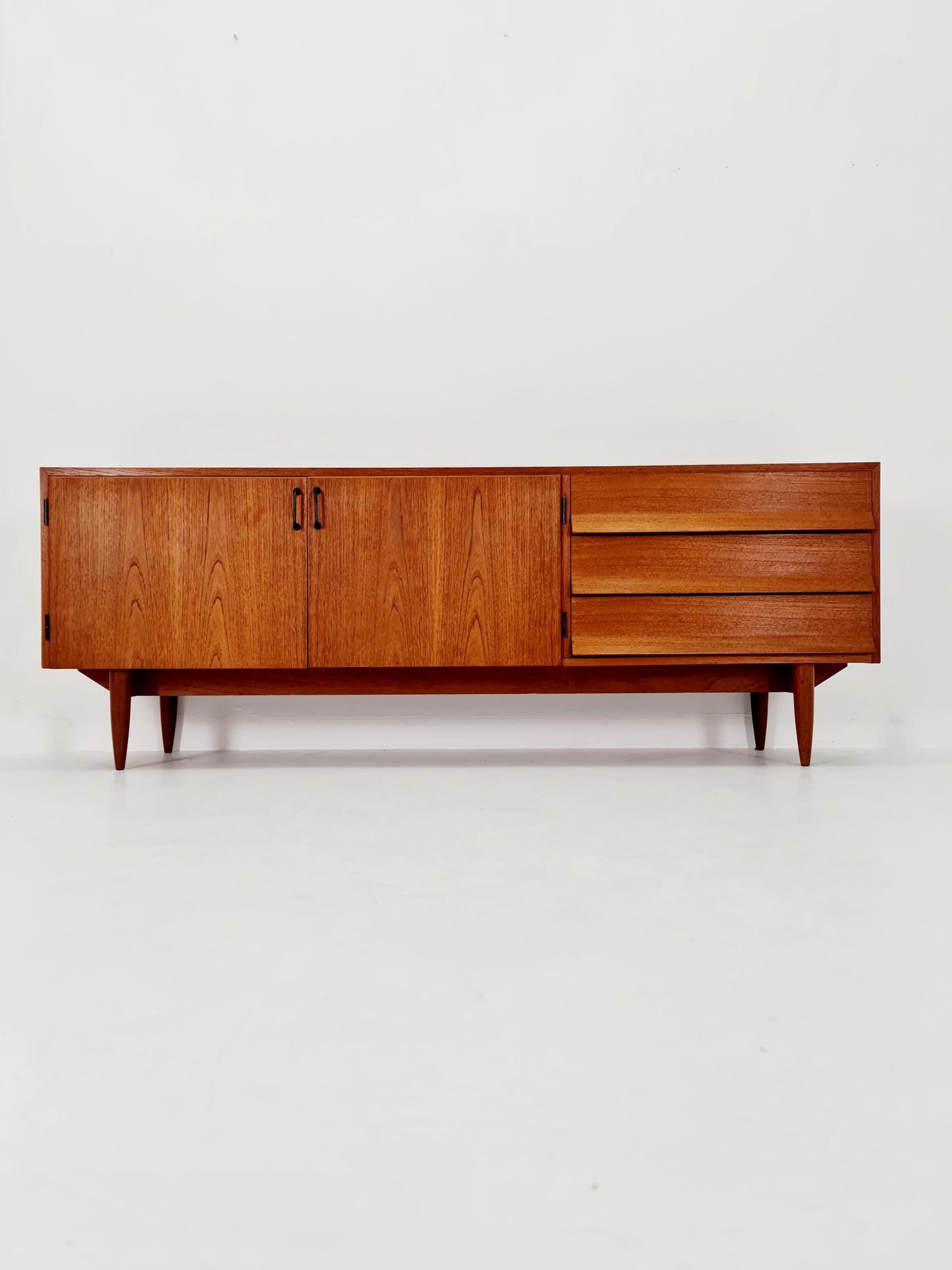 Mid Century Modern German Teak Sideboard , 1960s