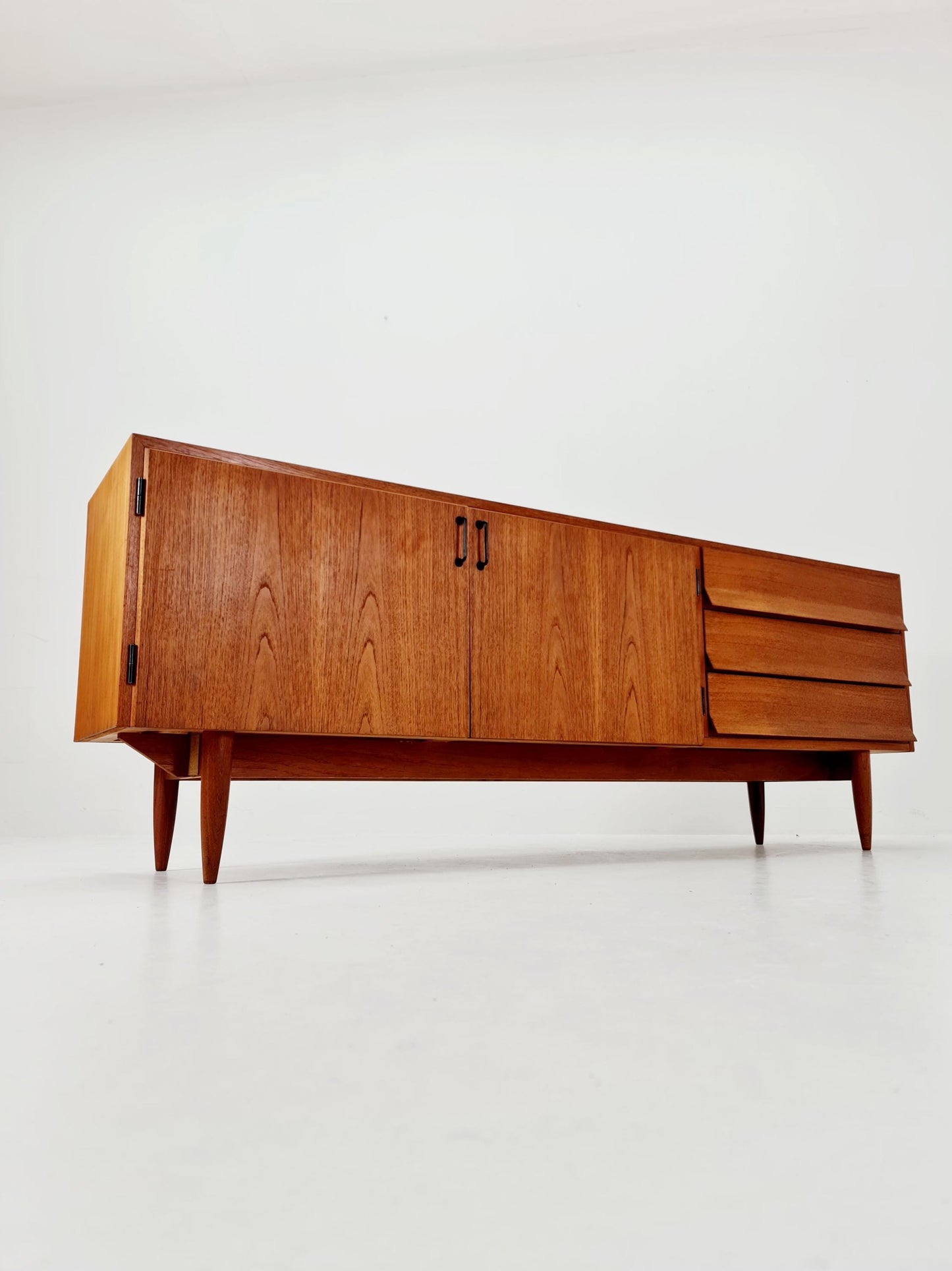 Mid Century Modern German Teak Sideboard , 1960s