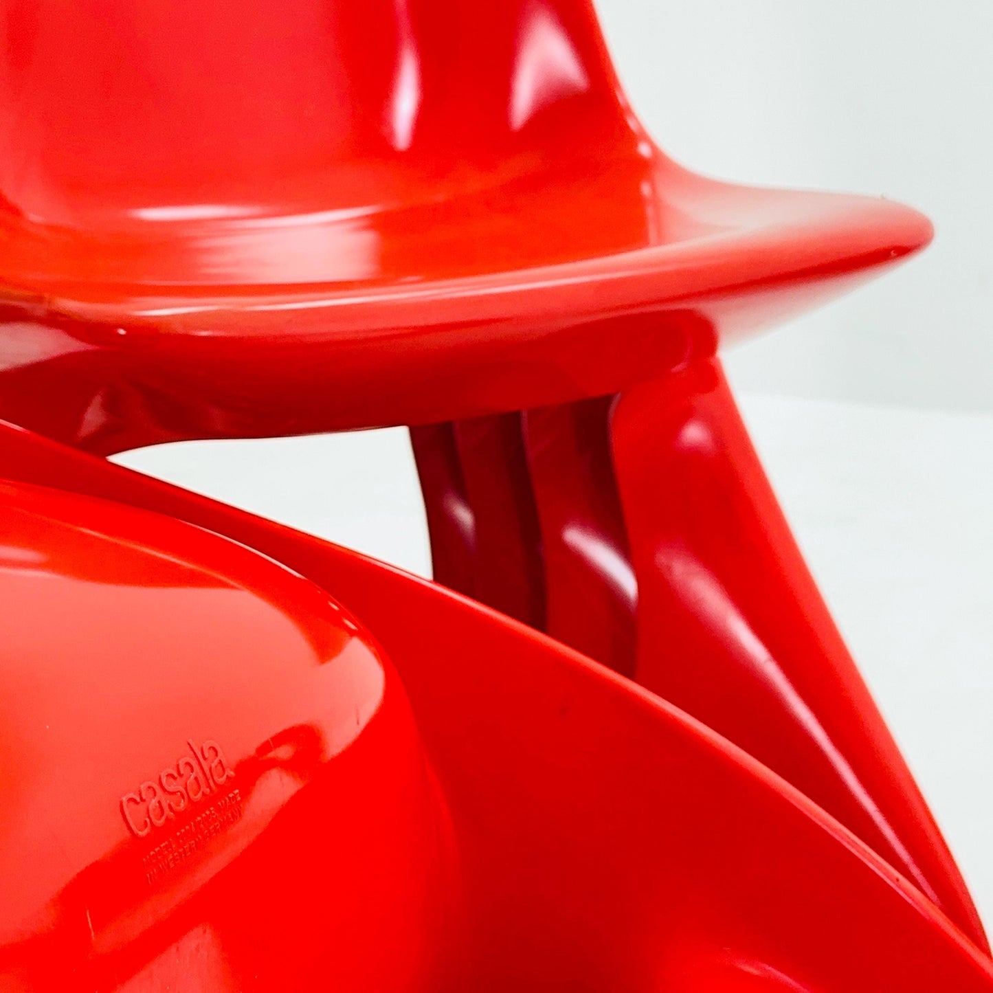 Set of 6 Space age Casalino chairs by Alexander Begge for Casala, West Germany 2005