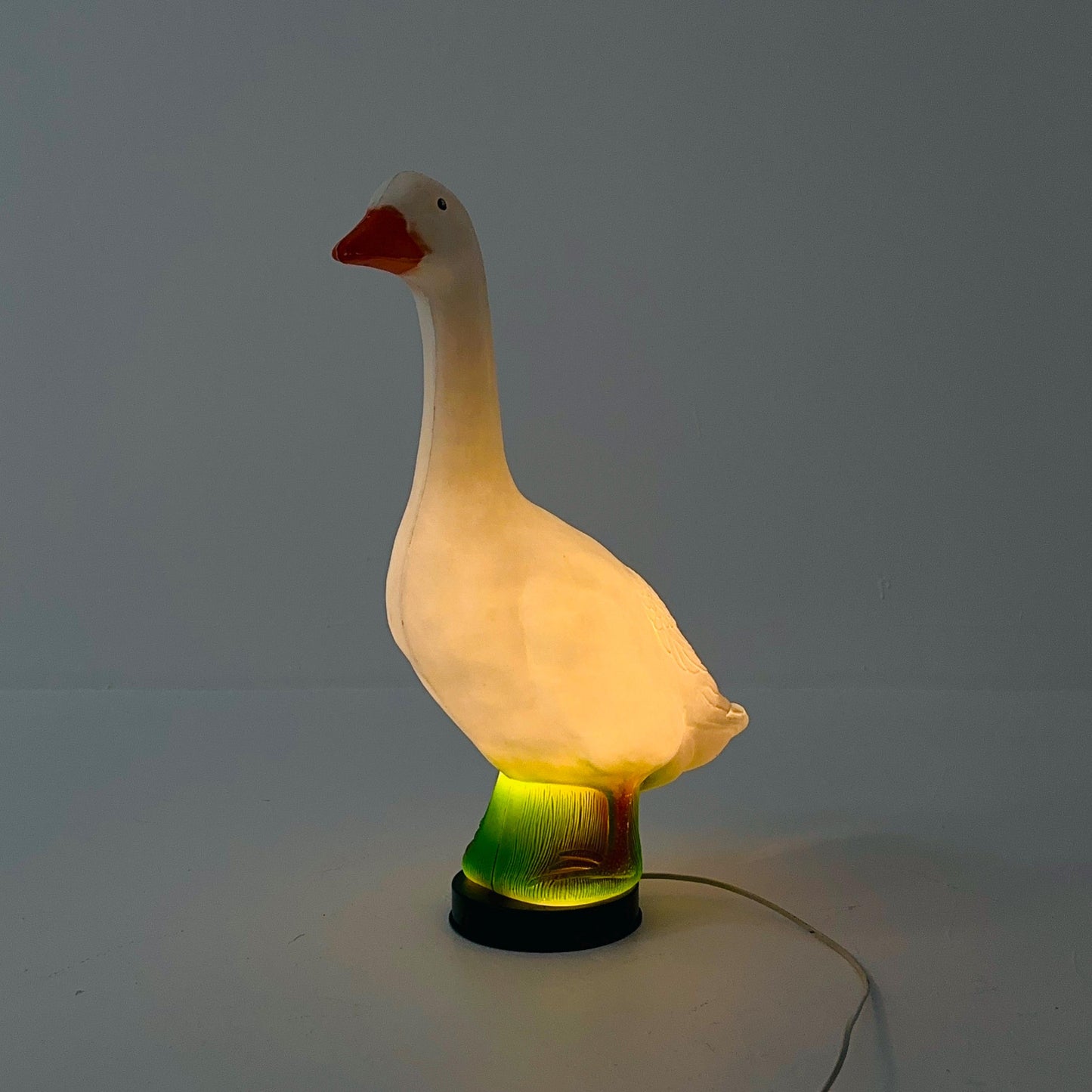 Mid century Loie Duck Table Lamp by Gladys Goose & Co. – 1980s New York