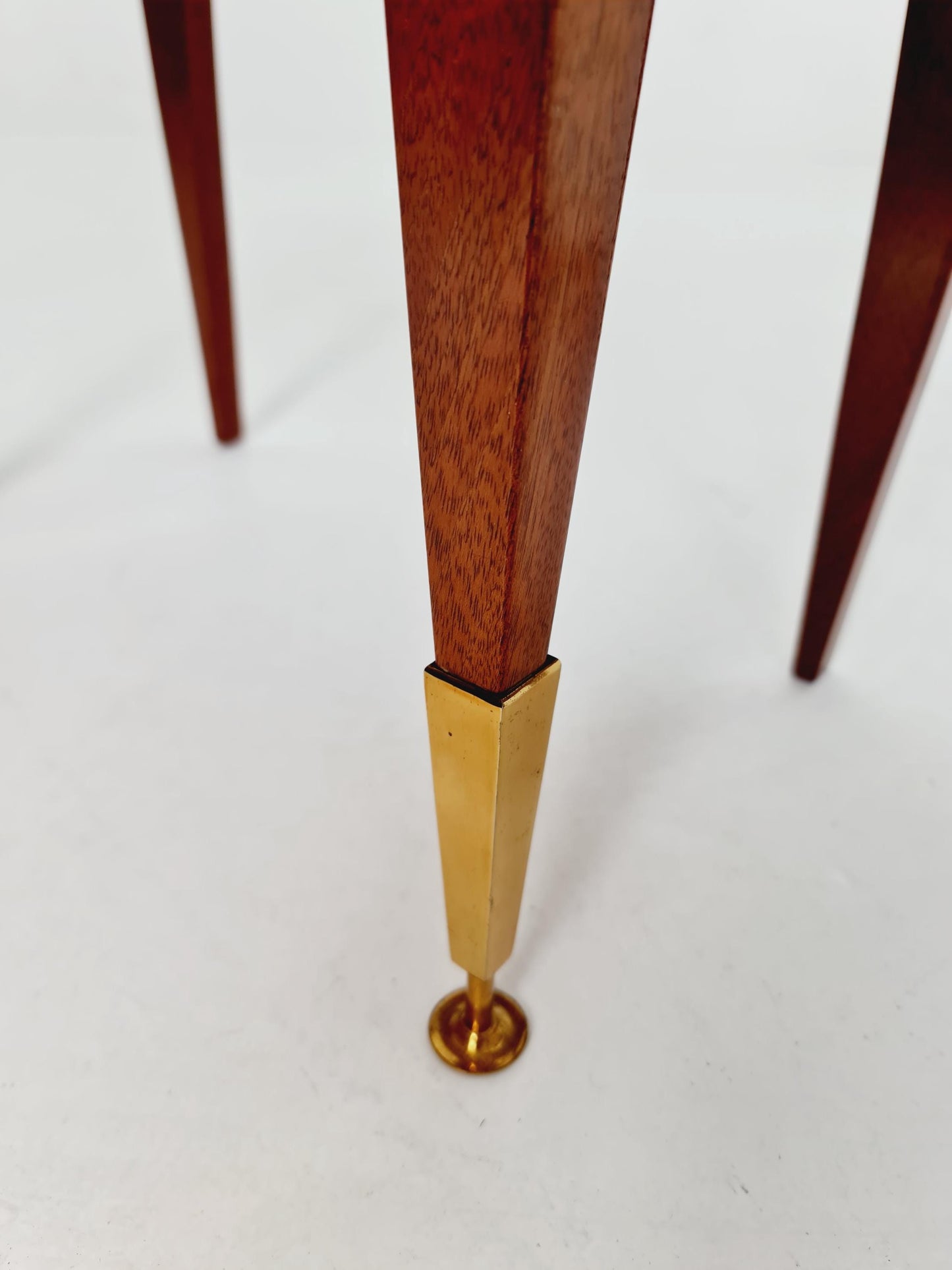 Rare Mid century German Mahagoni side tables/ Bedside tables/ Nightstands, , 1970s, set of 2