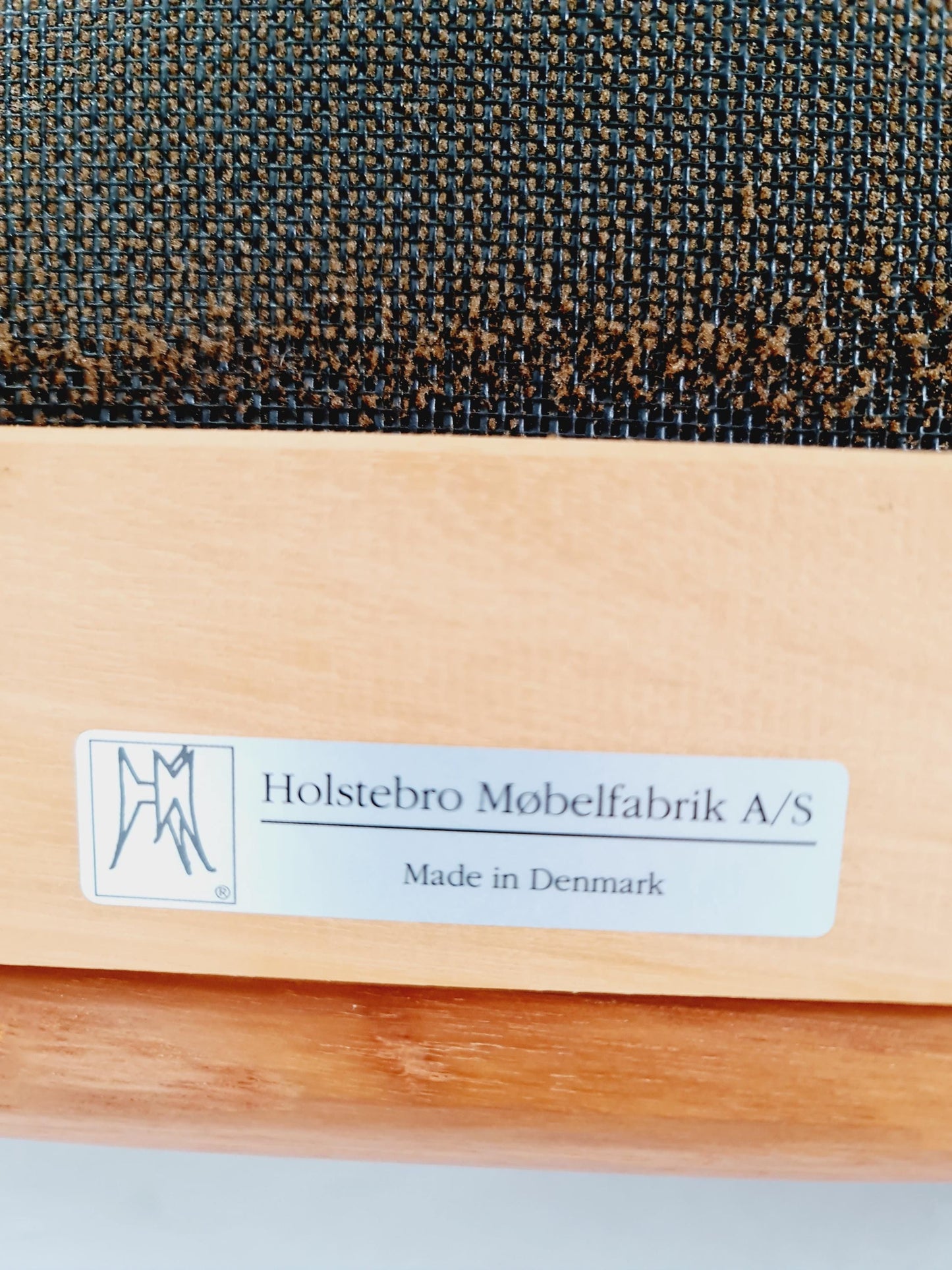 Mid century teak 3 -Seater Sofa by Holestro Möbelfabrik , 1960s