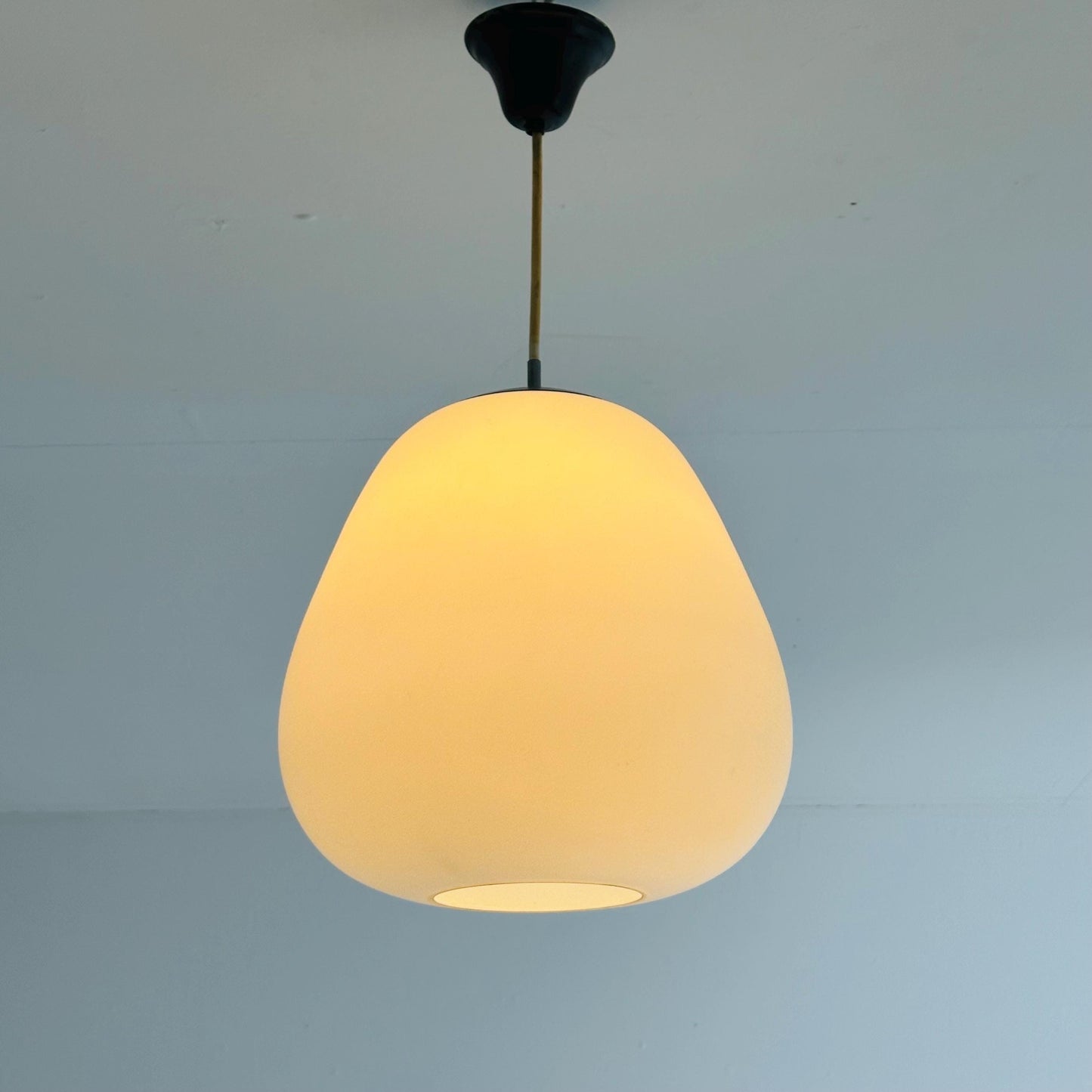 Mid-Century Pendant Lamp “Bremen” by Wilhelm Wagenfeld for Peill & Putzler, 1970s, Germany