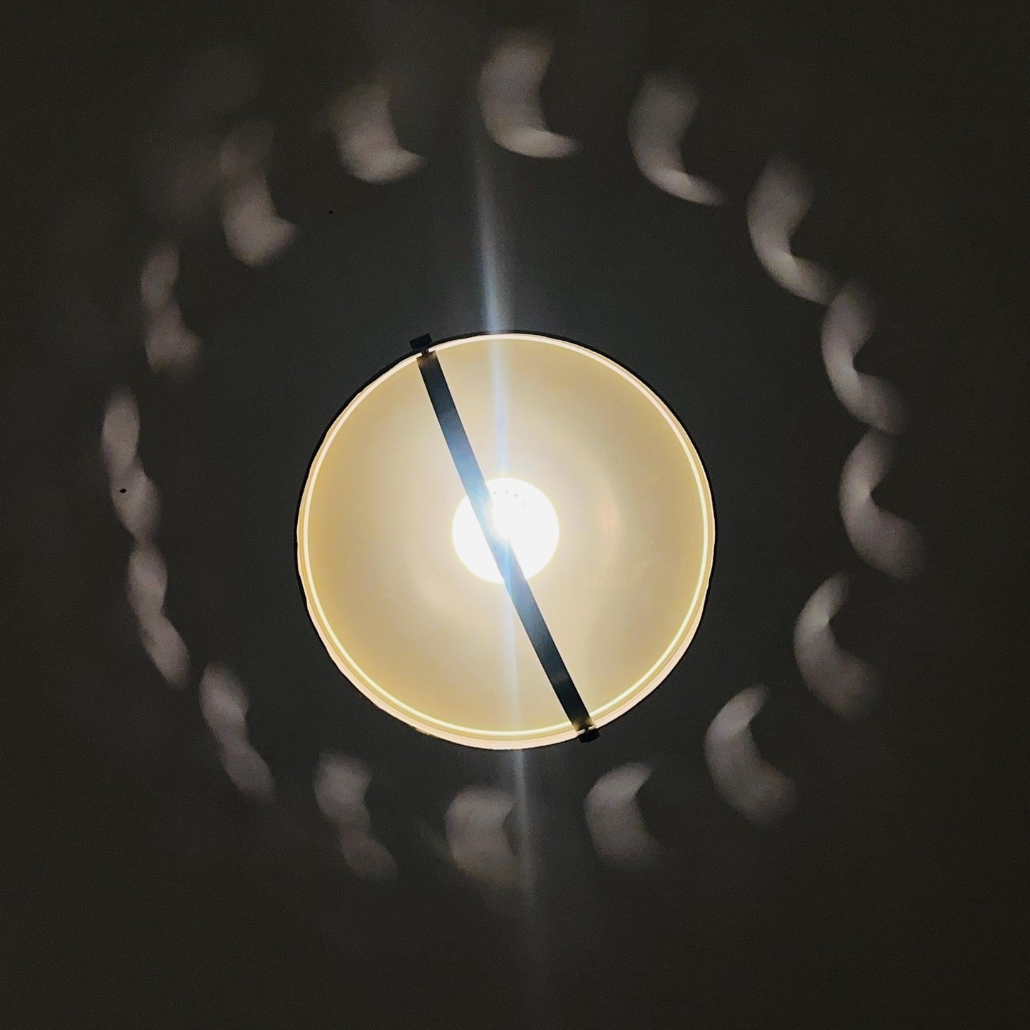 Mid century Space Age Pendant Lamp by Dijkstra, 1960s, Netherlands